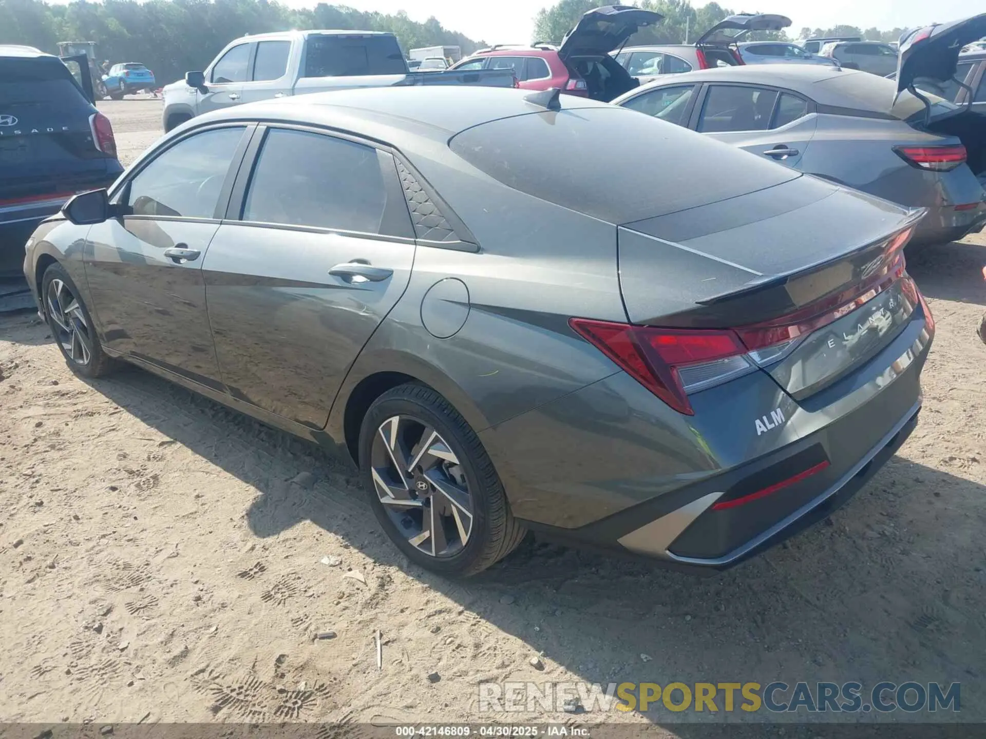 3 Photograph of a damaged car KMHLM4DG4SU894527 HYUNDAI ELANTRA 2025