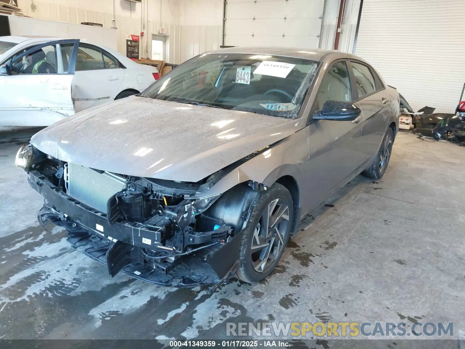 2 Фотография поврежденного автомобиля KMHLM4DG5SU872696 HYUNDAI ELANTRA 2025
