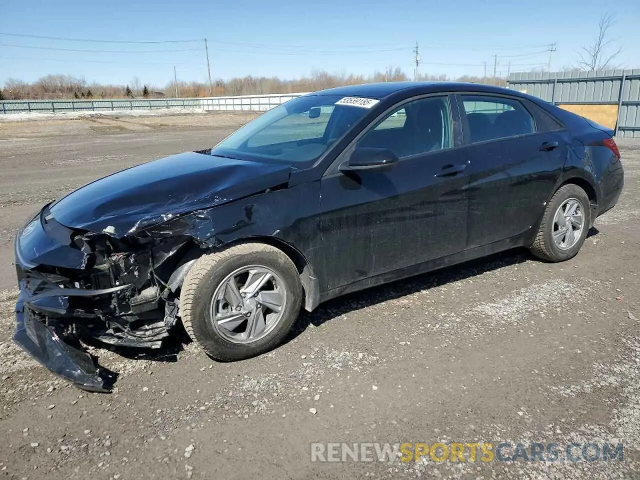 1 Photograph of a damaged car KMHLM4DG5SU900433 HYUNDAI ELANTRA 2025
