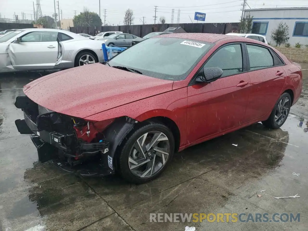 1 Фотография поврежденного автомобиля KMHLM4DG5SU910301 HYUNDAI ELANTRA 2025