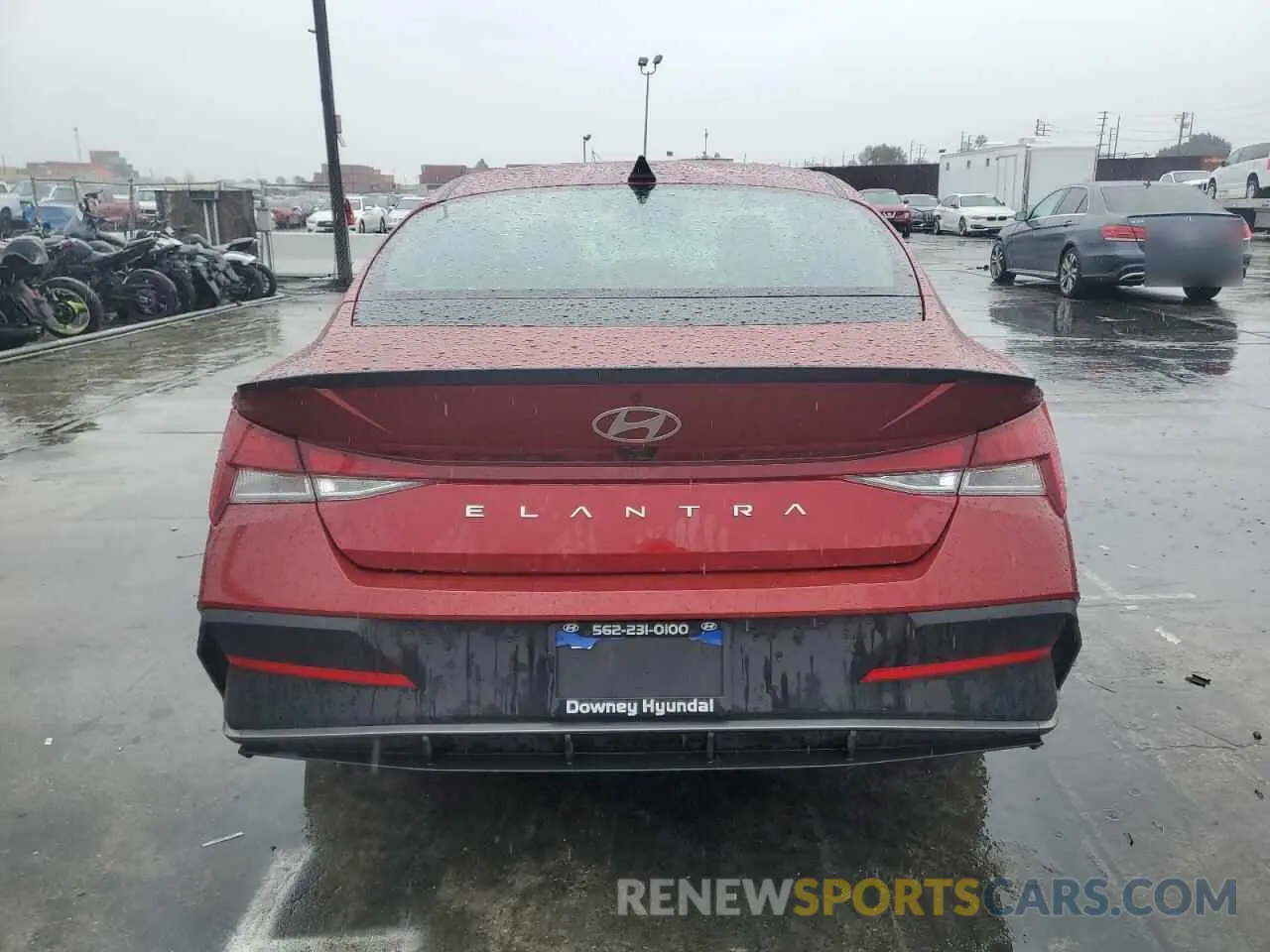 6 Фотография поврежденного автомобиля KMHLM4DG5SU910301 HYUNDAI ELANTRA 2025