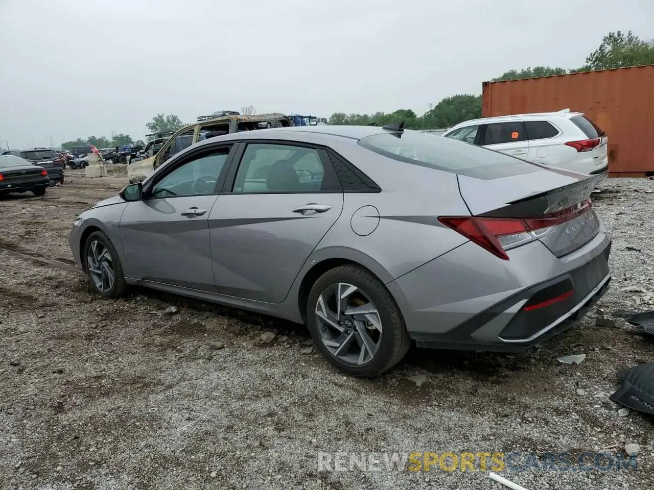2 Photograph of a damaged car KMHLM4DG5SU917913 HYUNDAI ELANTRA 2025