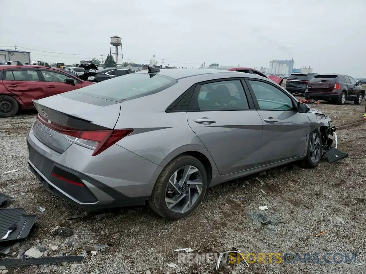3 Photograph of a damaged car KMHLM4DG5SU917913 HYUNDAI ELANTRA 2025