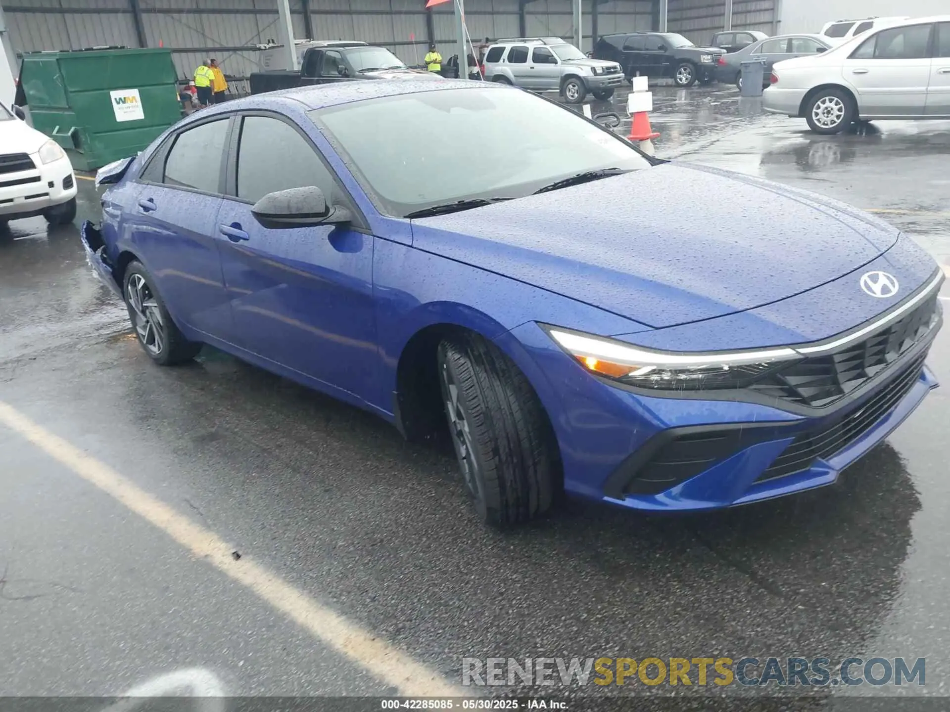 1 Photograph of a damaged car KMHLM4DG5SU983426 HYUNDAI ELANTRA 2025