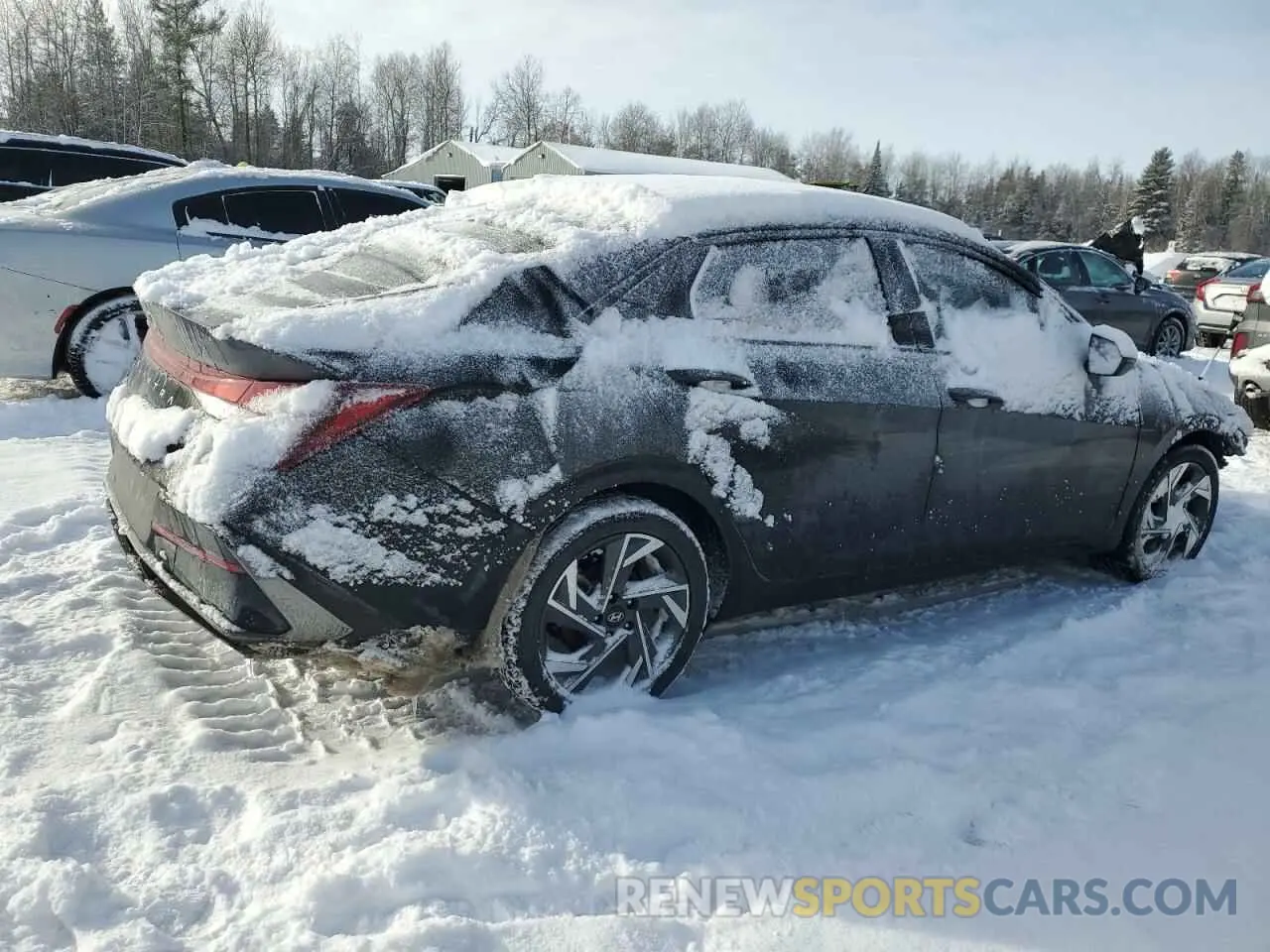 3 Photograph of a damaged car KMHLM4DG6SU864025 HYUNDAI ELANTRA 2025