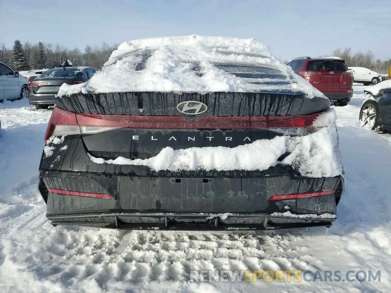 6 Photograph of a damaged car KMHLM4DG6SU864025 HYUNDAI ELANTRA 2025