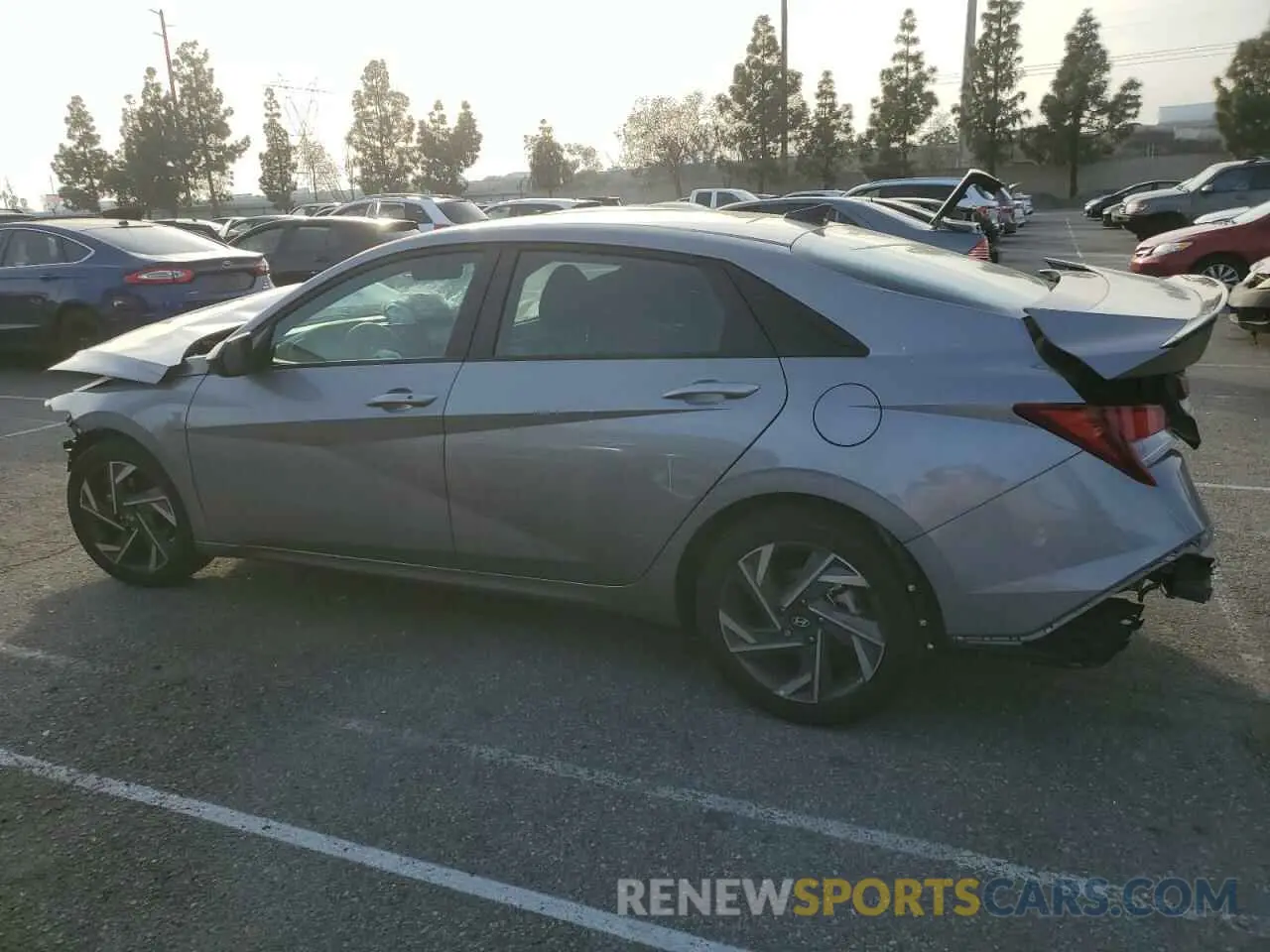 2 Photograph of a damaged car KMHLM4DG7SU870187 HYUNDAI ELANTRA 2025