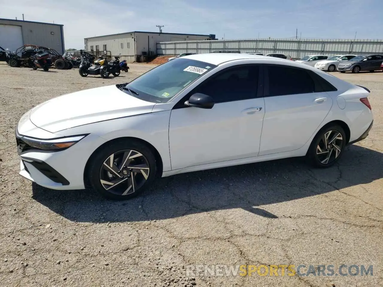 1 Фотография поврежденного автомобиля KMHLM4DG7SU875664 HYUNDAI ELANTRA 2025