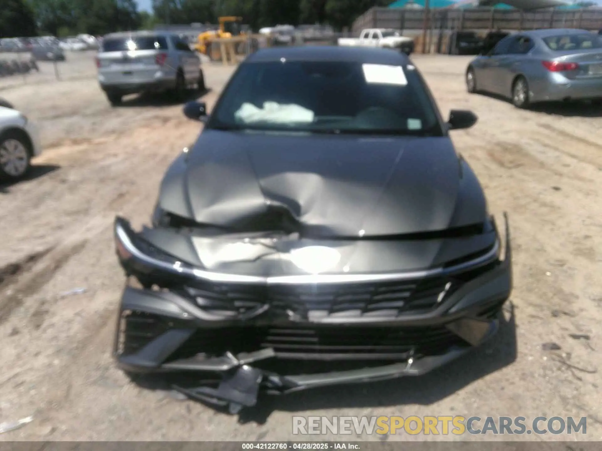 12 Фотография поврежденного автомобиля KMHLM4DG7SU927343 HYUNDAI ELANTRA 2025