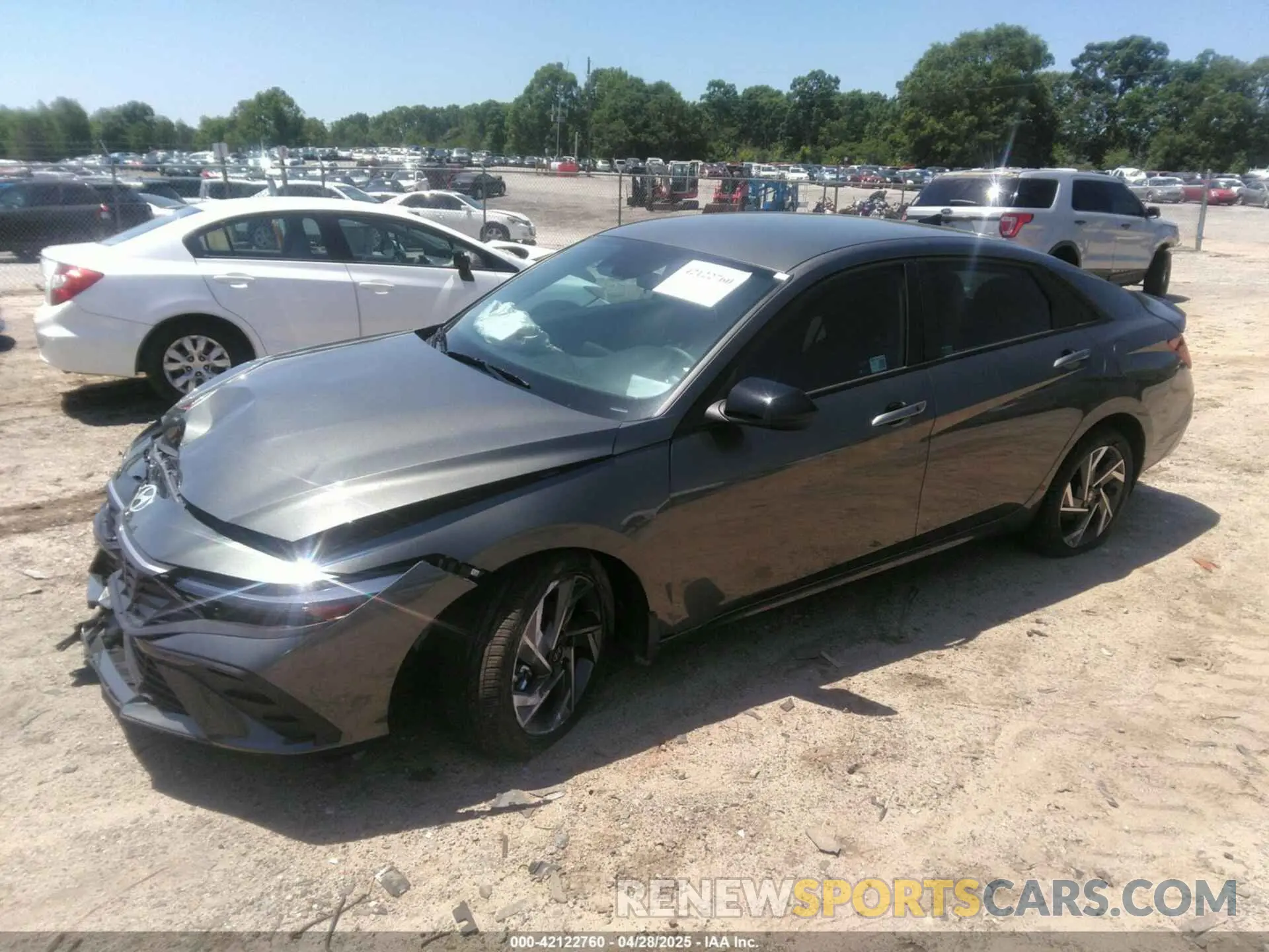 2 Фотография поврежденного автомобиля KMHLM4DG7SU927343 HYUNDAI ELANTRA 2025