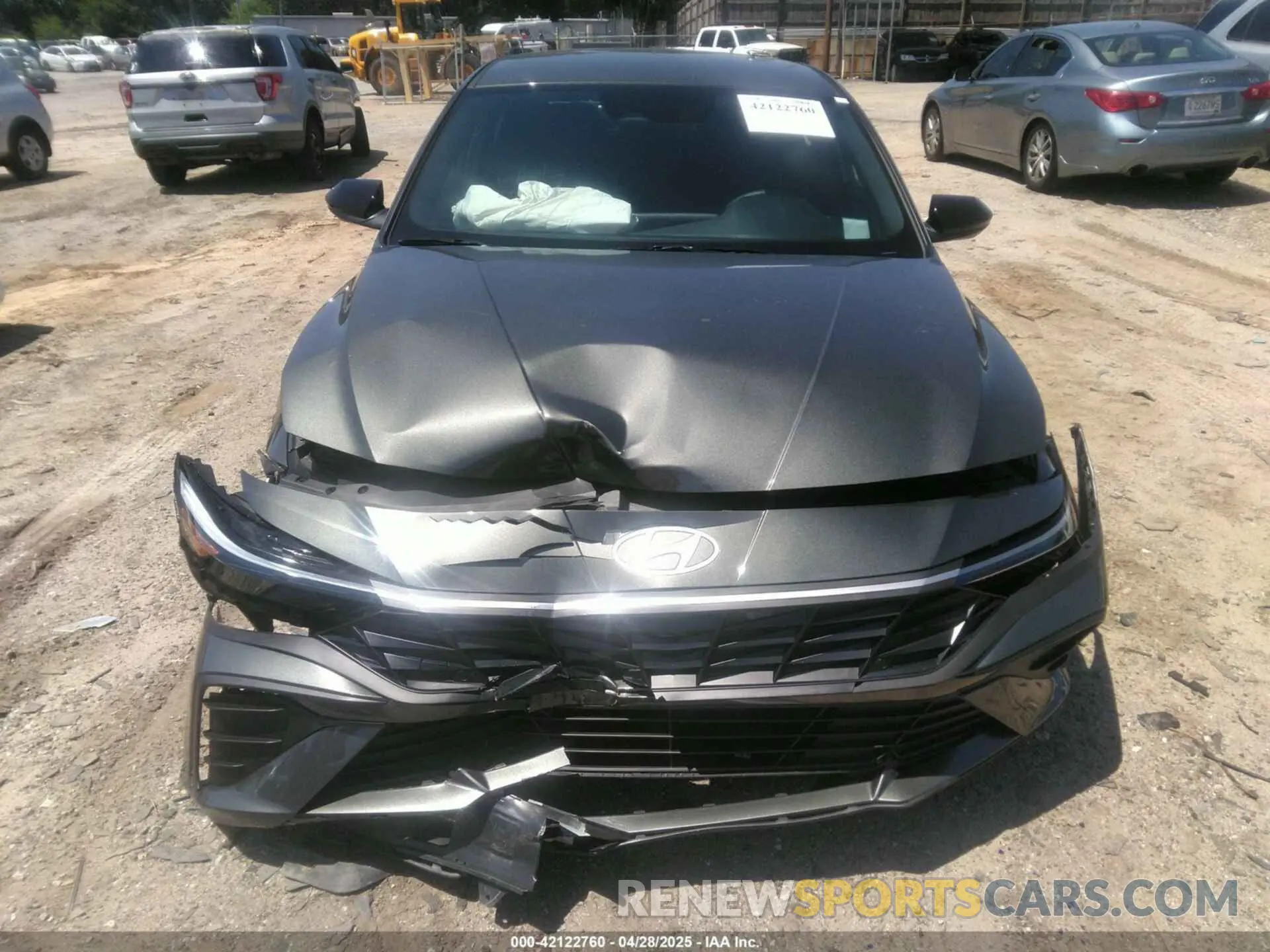 6 Фотография поврежденного автомобиля KMHLM4DG7SU927343 HYUNDAI ELANTRA 2025