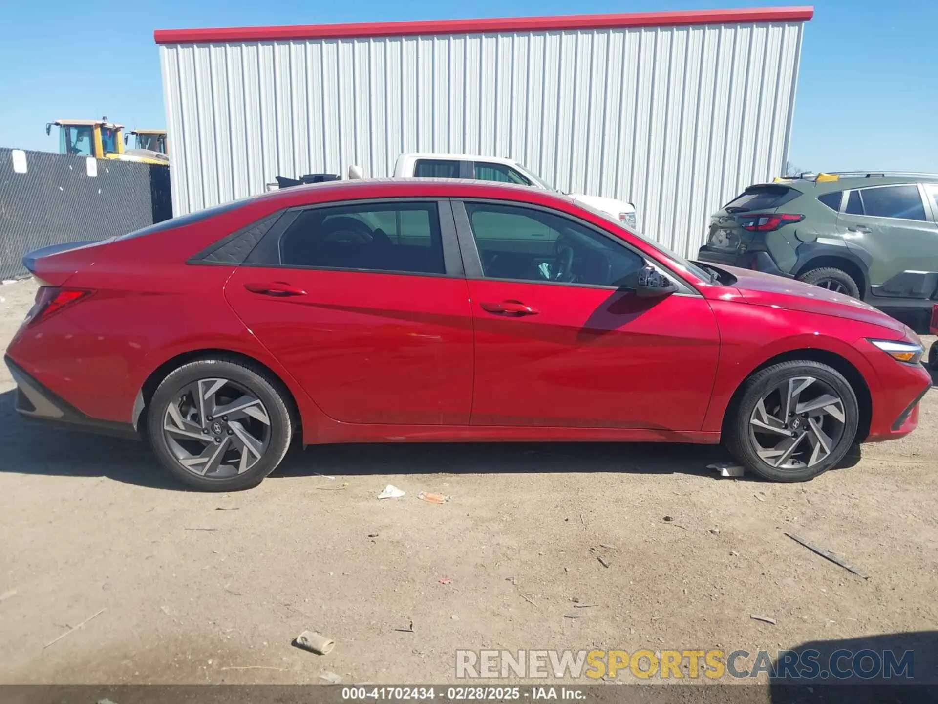 13 Фотография поврежденного автомобиля KMHLM4DG8SU877861 HYUNDAI ELANTRA 2025