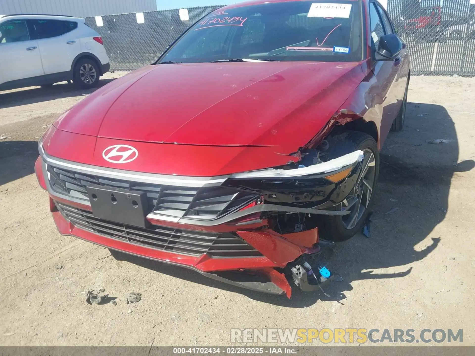 6 Фотография поврежденного автомобиля KMHLM4DG8SU877861 HYUNDAI ELANTRA 2025