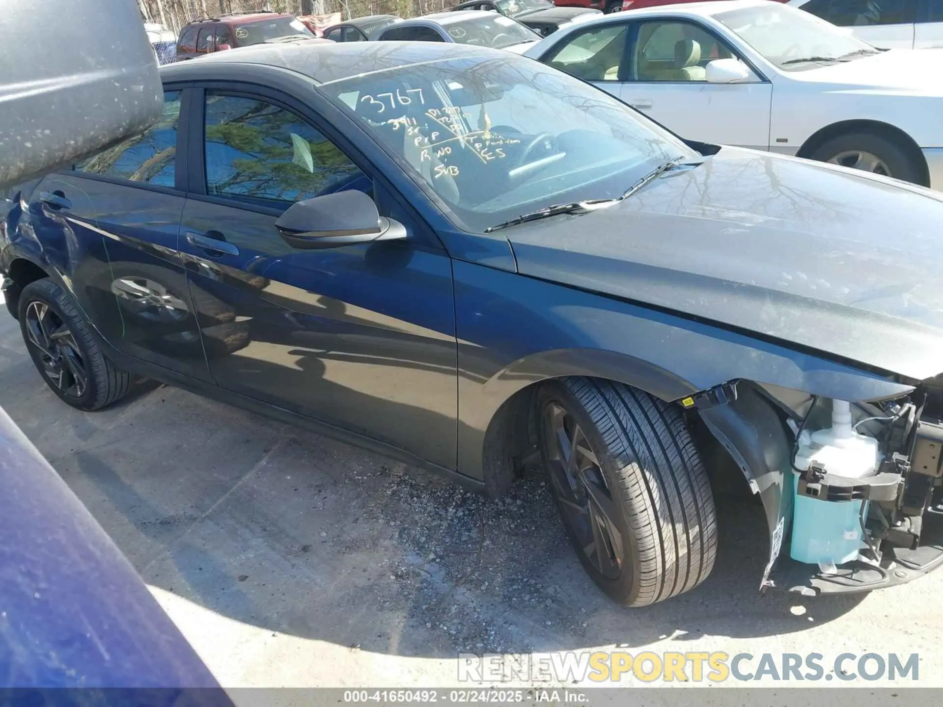 13 Photograph of a damaged car KMHLM4DG8SU893767 HYUNDAI ELANTRA 2025
