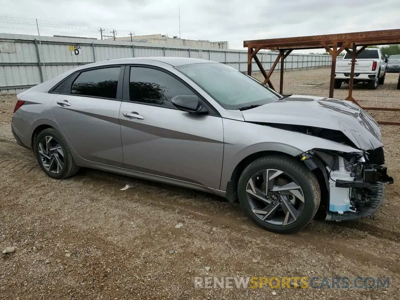 4 Фотография поврежденного автомобиля KMHLM4DG9SU881448 HYUNDAI ELANTRA 2025