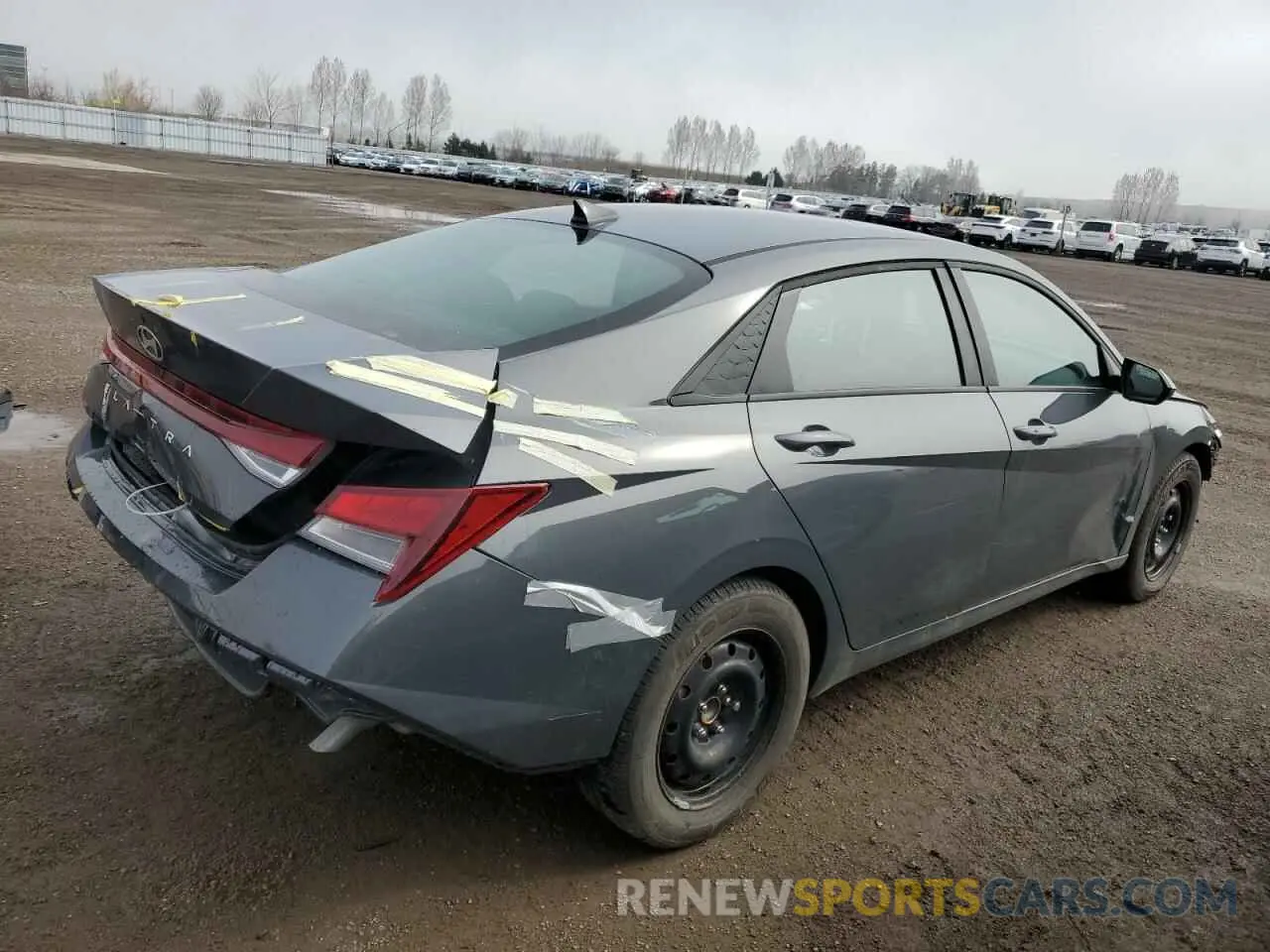 3 Photograph of a damaged car KMHLM4DG9SU888688 HYUNDAI ELANTRA 2025