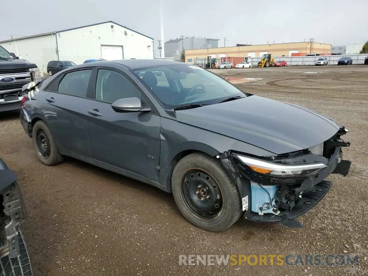 4 Photograph of a damaged car KMHLM4DG9SU888688 HYUNDAI ELANTRA 2025