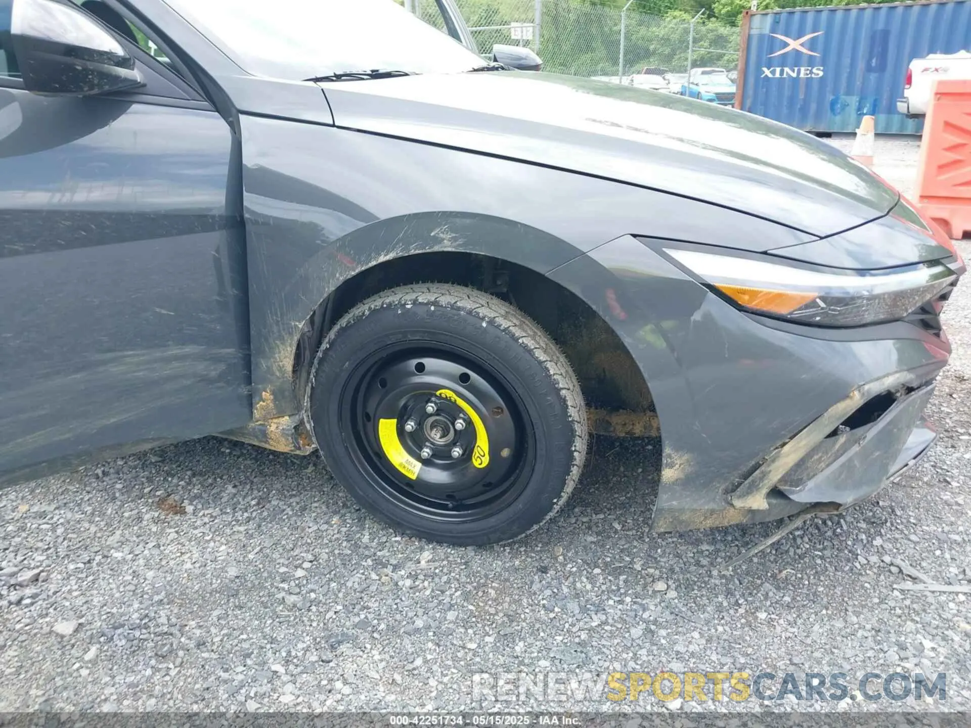 6 Фотография поврежденного автомобиля KMHLM4DG9SU895317 HYUNDAI ELANTRA 2025