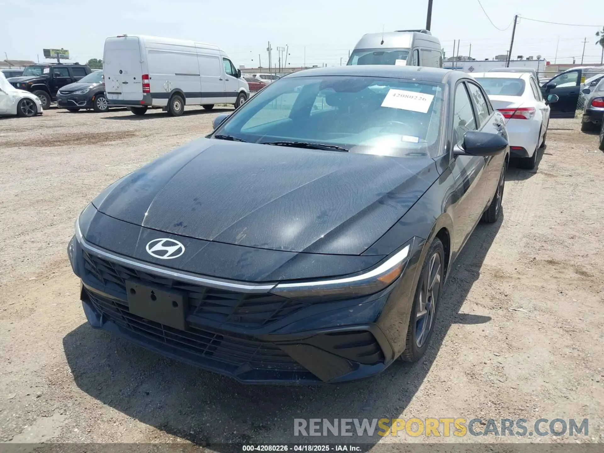 2 Фотография поврежденного автомобиля KMHLM4DGXSU863623 HYUNDAI ELANTRA 2025