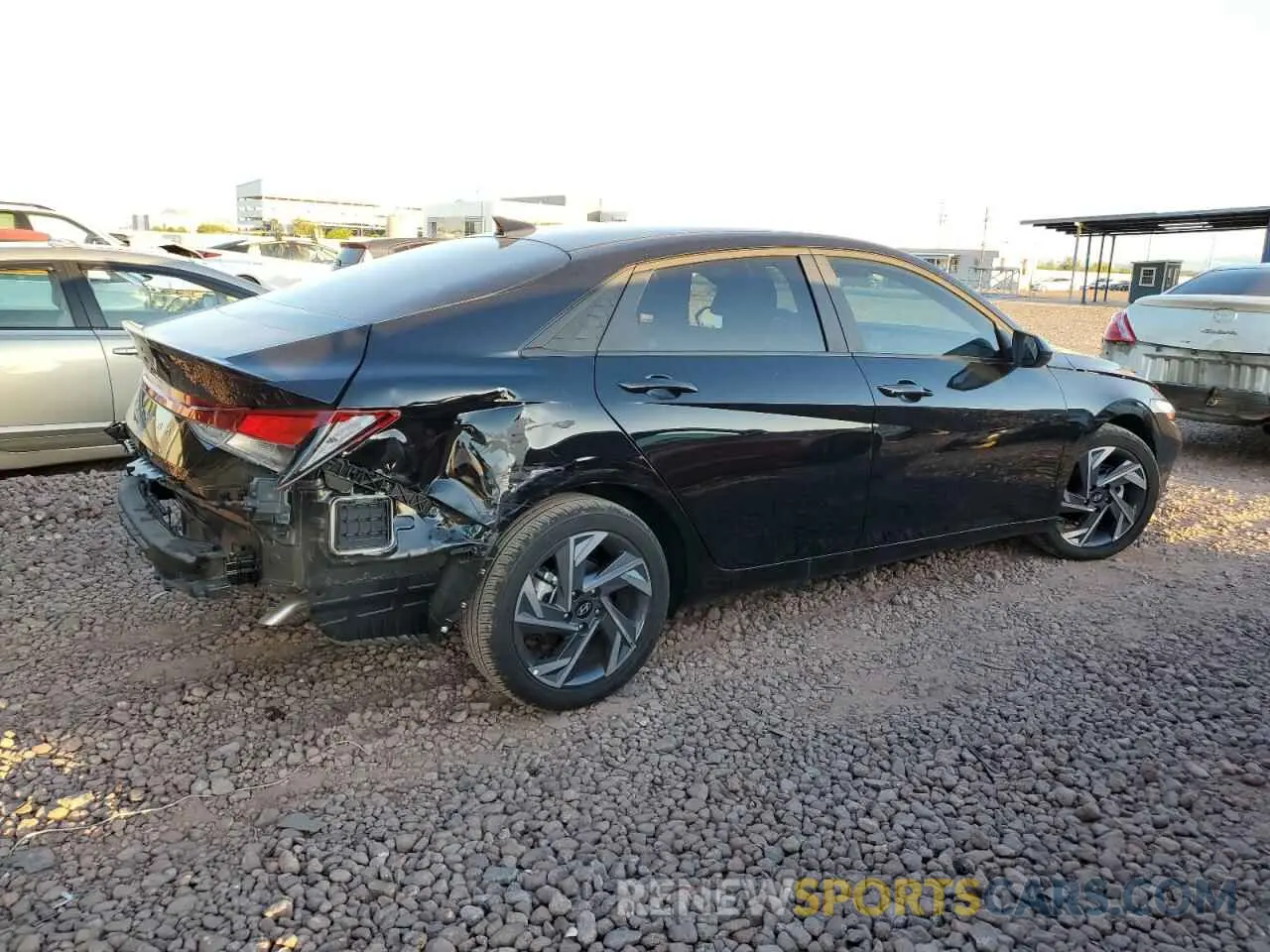 3 Фотография поврежденного автомобиля KMHLM4DGXSU868319 HYUNDAI ELANTRA 2025