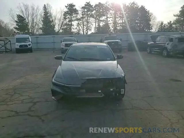 11 Фотография поврежденного автомобиля KMHLM4DGXSU927305 HYUNDAI ELANTRA 2025