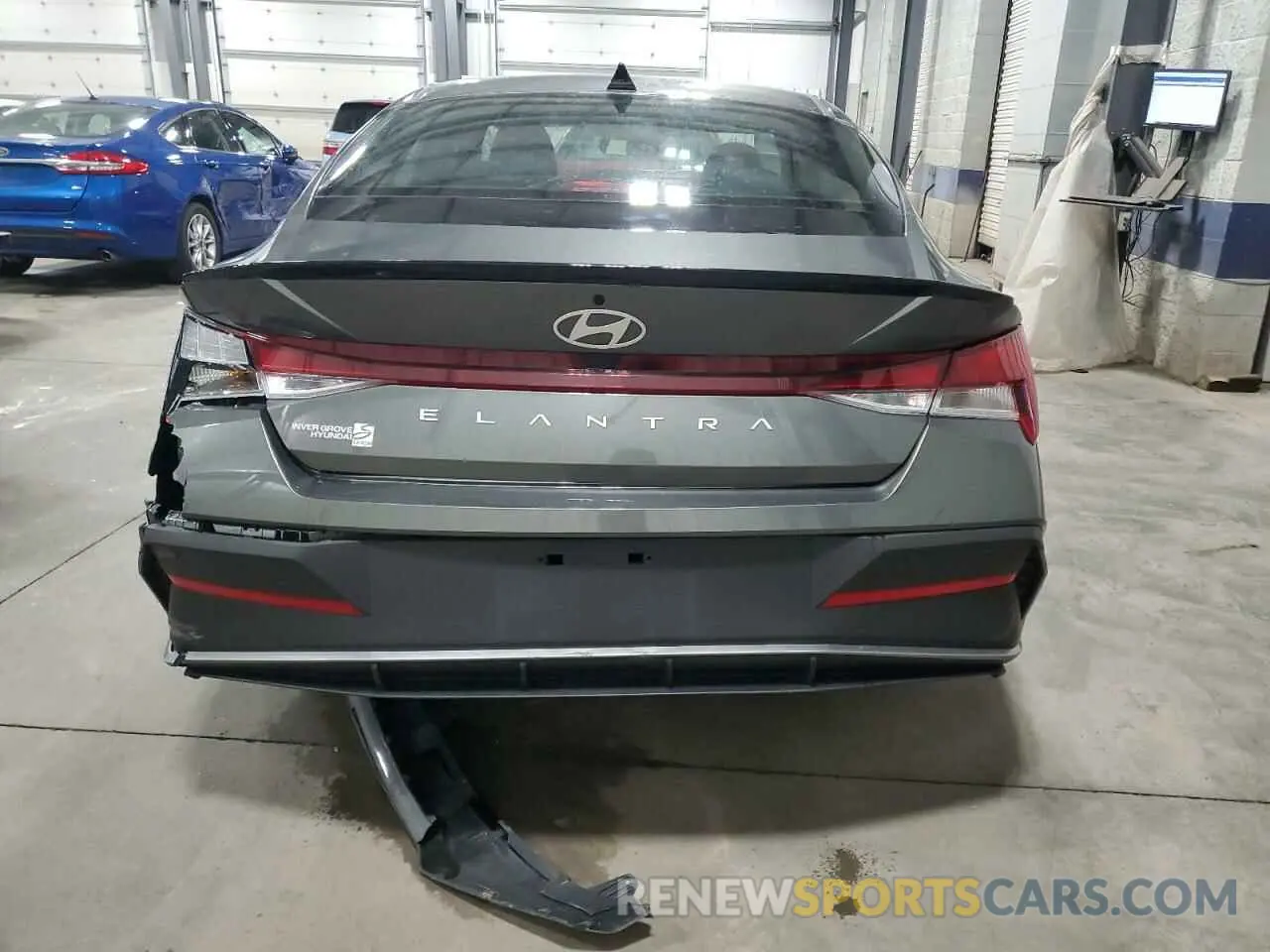 6 Фотография поврежденного автомобиля KMHLM4DGXSU927305 HYUNDAI ELANTRA 2025