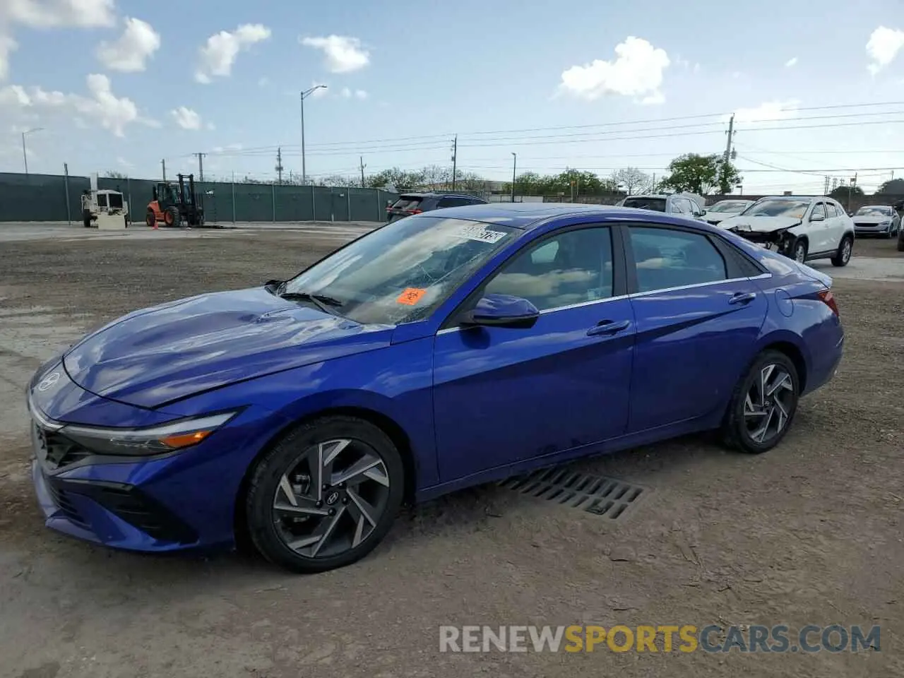 1 Photograph of a damaged car KMHLN4DJ9SU121786 HYUNDAI ELANTRA 2025