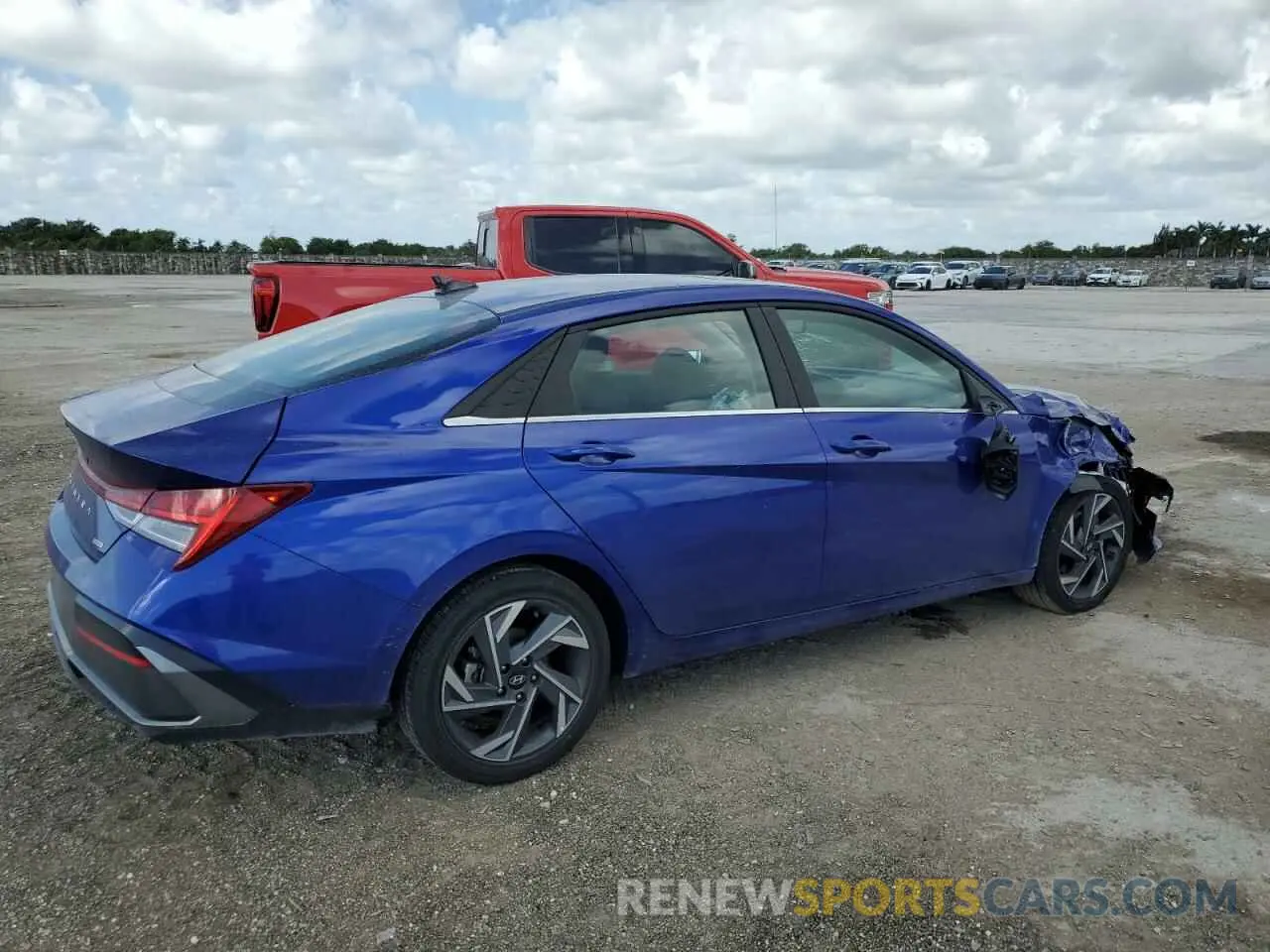 3 Photograph of a damaged car KMHLN4DJ9SU121786 HYUNDAI ELANTRA 2025