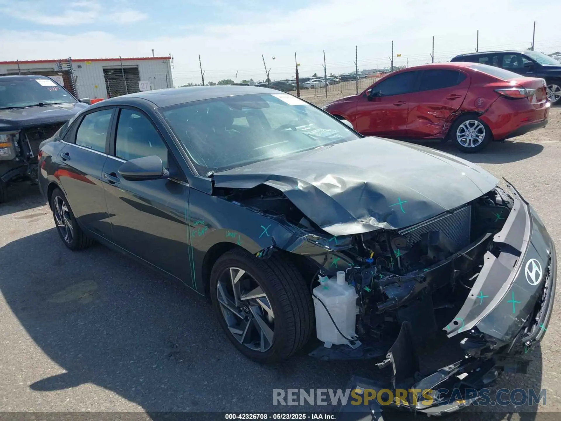 1 Фотография поврежденного автомобиля KMHLP4DG0SU945562 HYUNDAI ELANTRA 2025