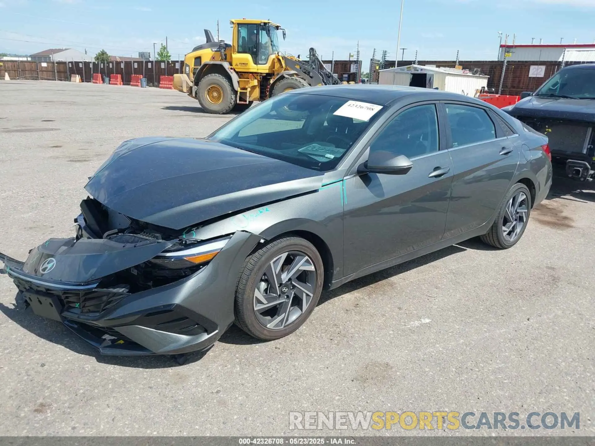 2 Фотография поврежденного автомобиля KMHLP4DG0SU945562 HYUNDAI ELANTRA 2025