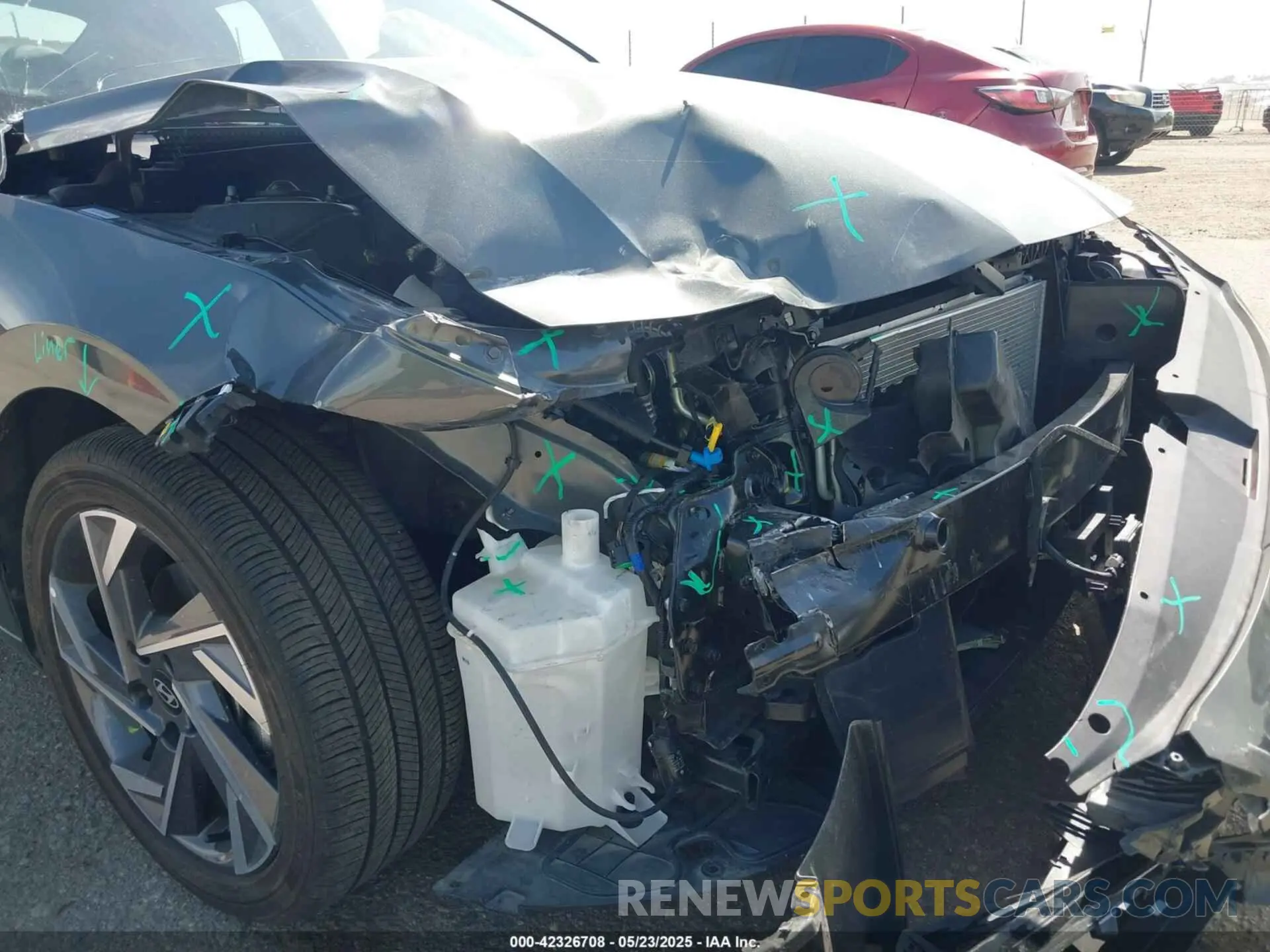 6 Фотография поврежденного автомобиля KMHLP4DG0SU945562 HYUNDAI ELANTRA 2025