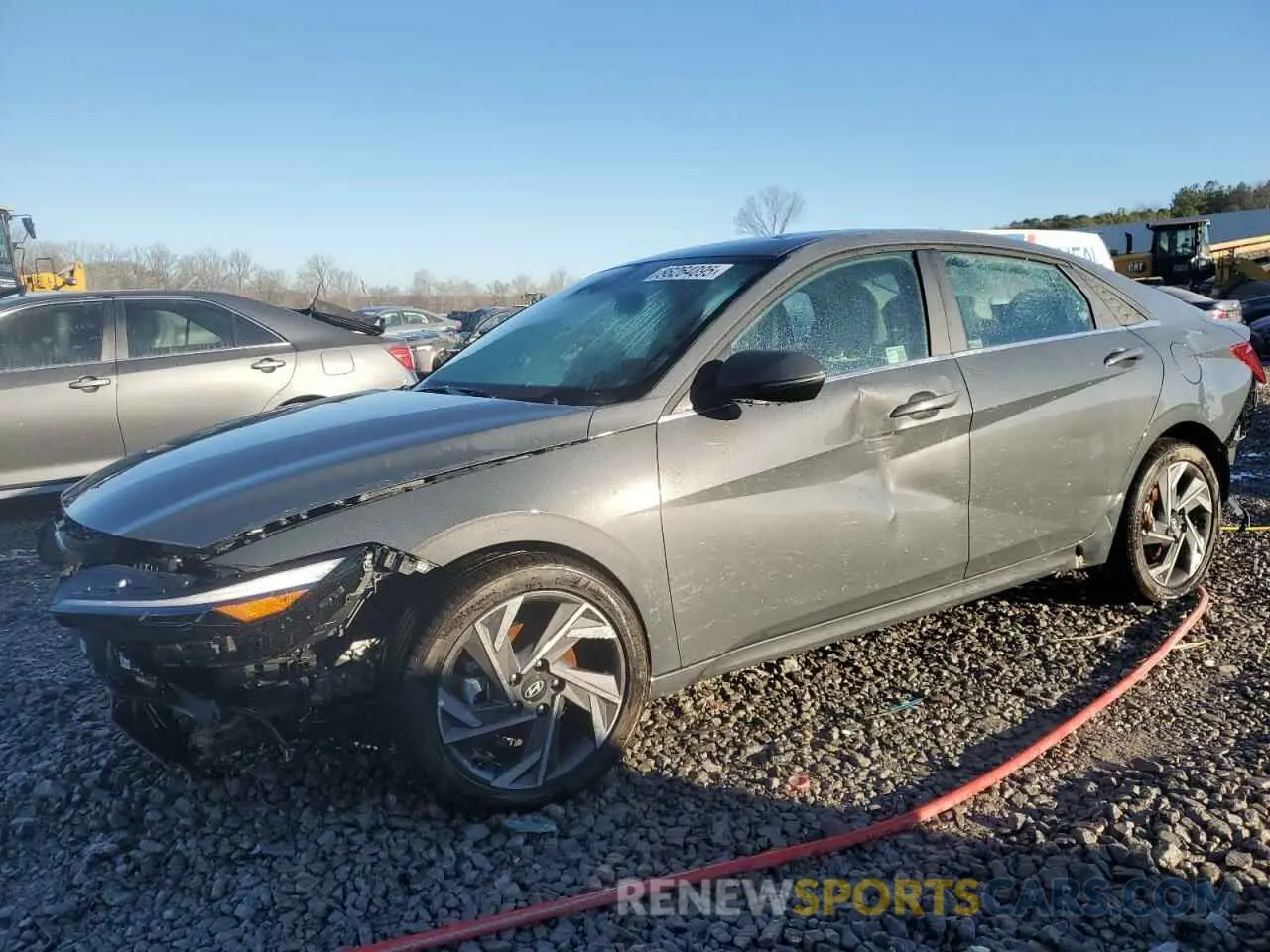 1 Photograph of a damaged car KMHLP4DG3SU869772 HYUNDAI ELANTRA 2025