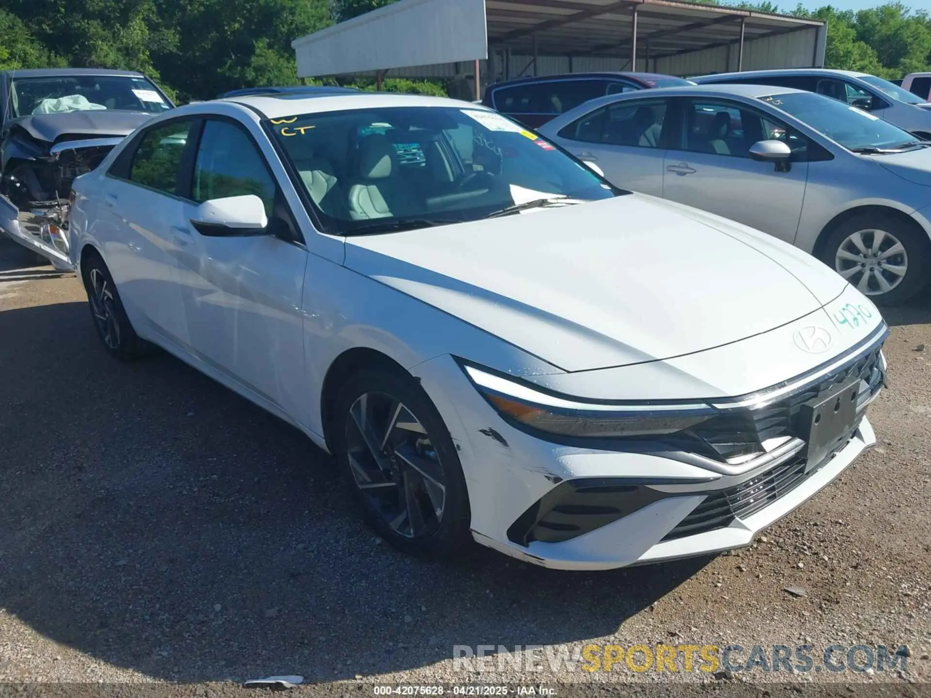 1 Фотография поврежденного автомобиля KMHLP4DG5SU894270 HYUNDAI ELANTRA 2025