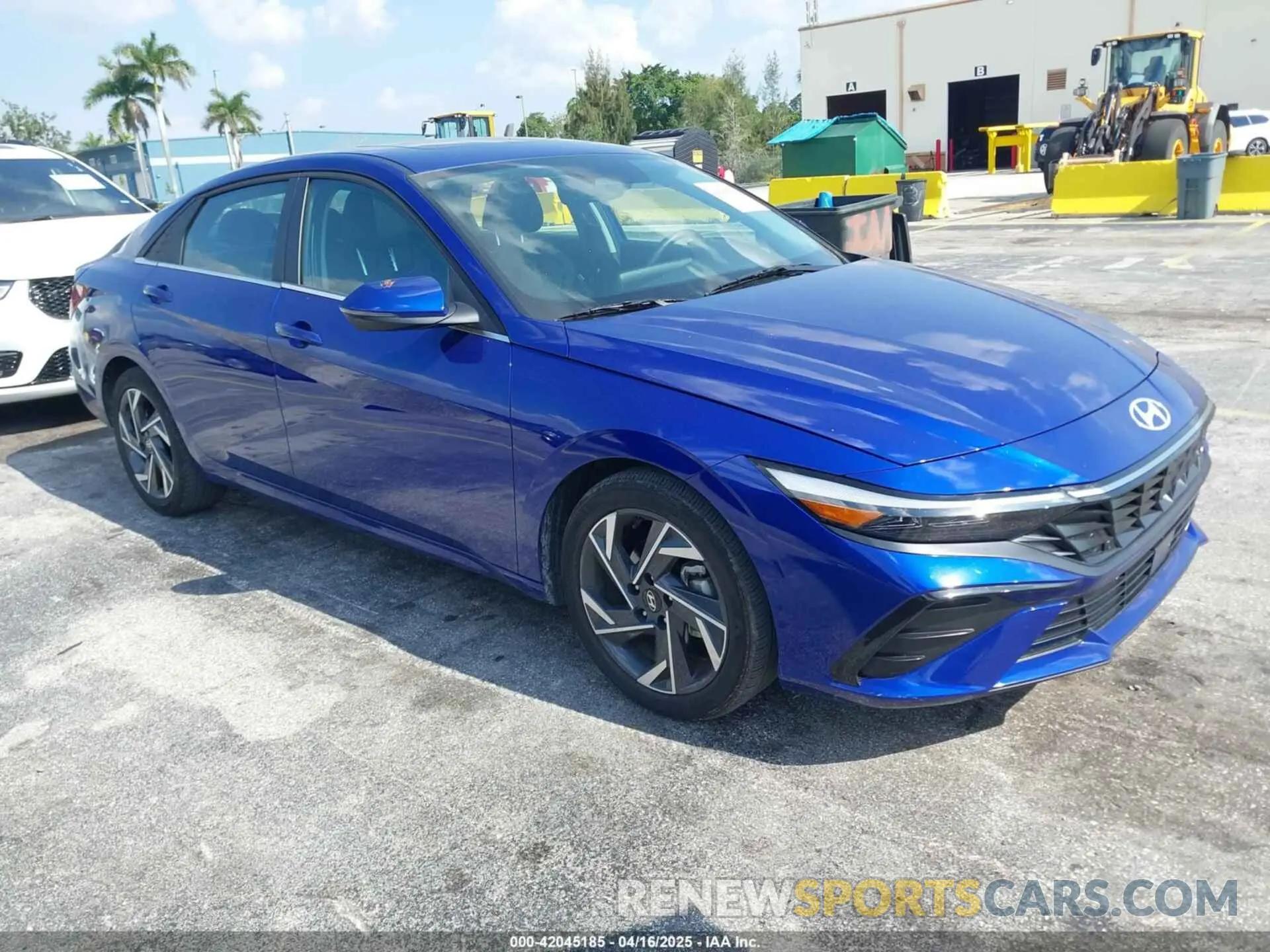 1 Photograph of a damaged car KMHLP4DG6SU863545 HYUNDAI ELANTRA 2025