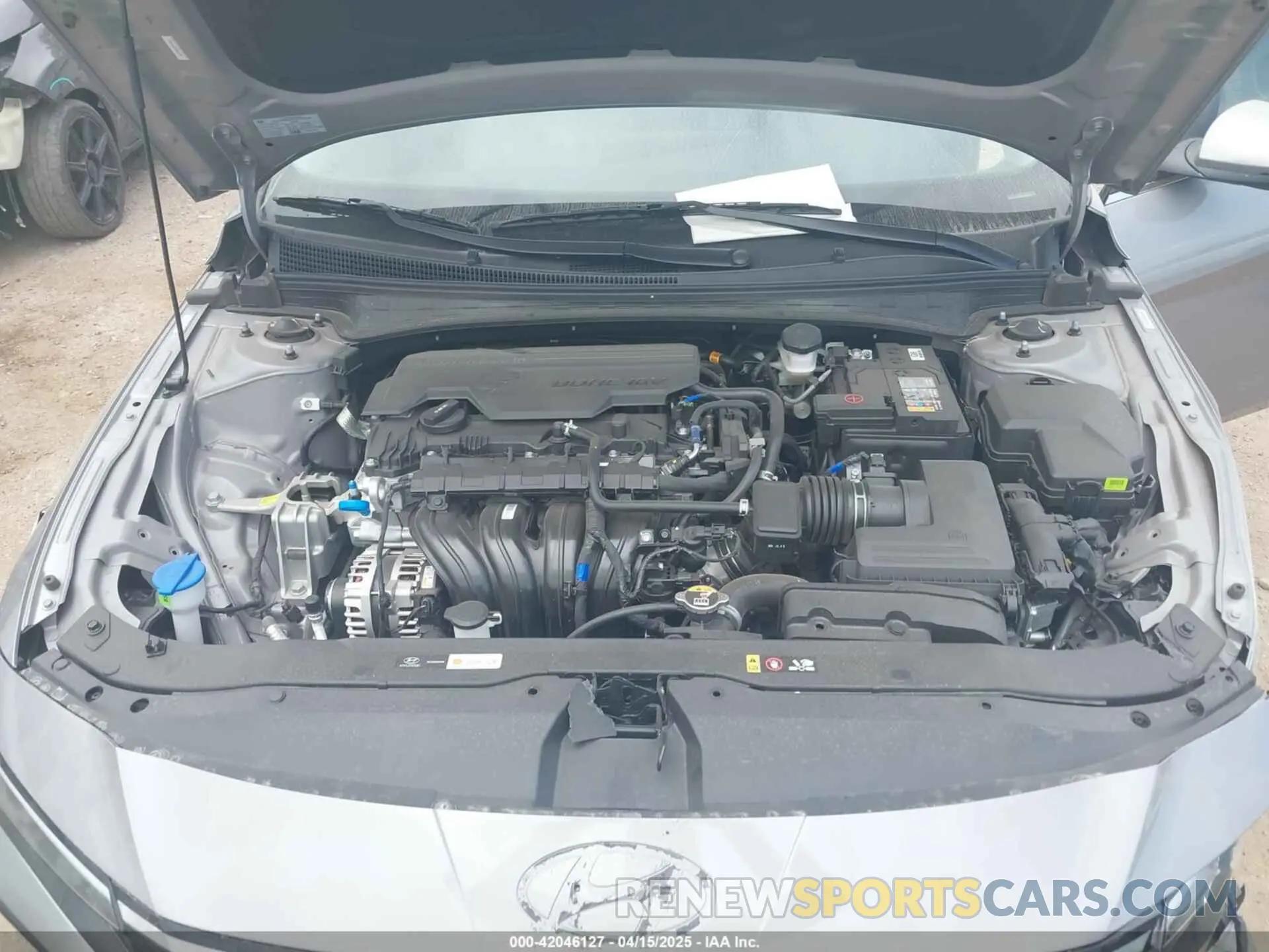 10 Фотография поврежденного автомобиля KMHLP4DG6SU956579 HYUNDAI ELANTRA 2025