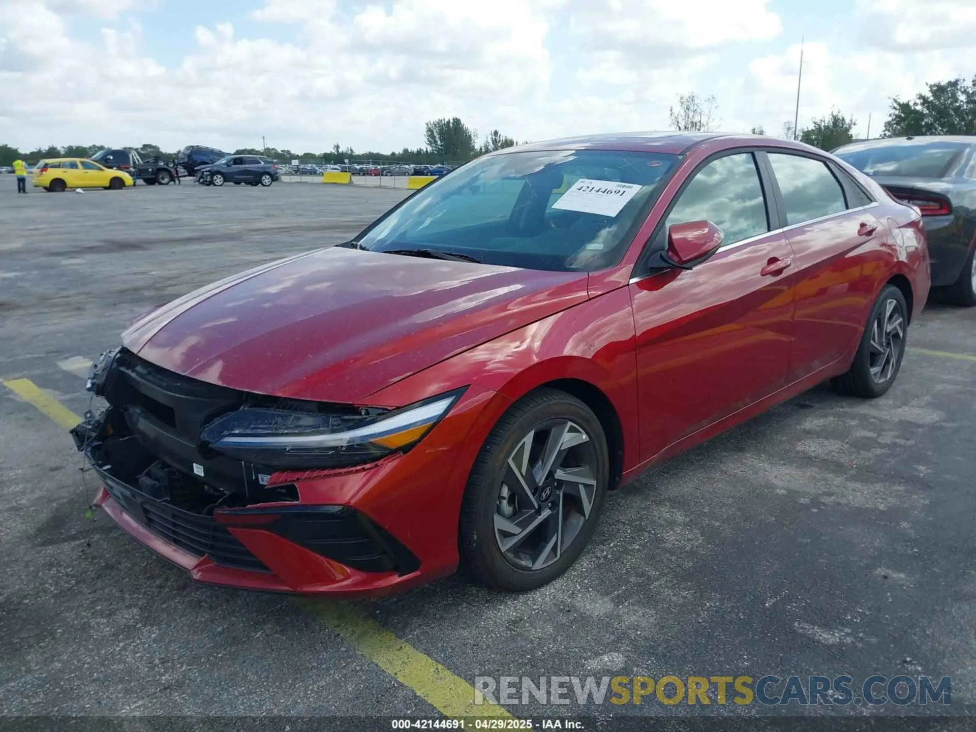 2 Photograph of a damaged car KMHLP4DG7SU888812 HYUNDAI ELANTRA 2025