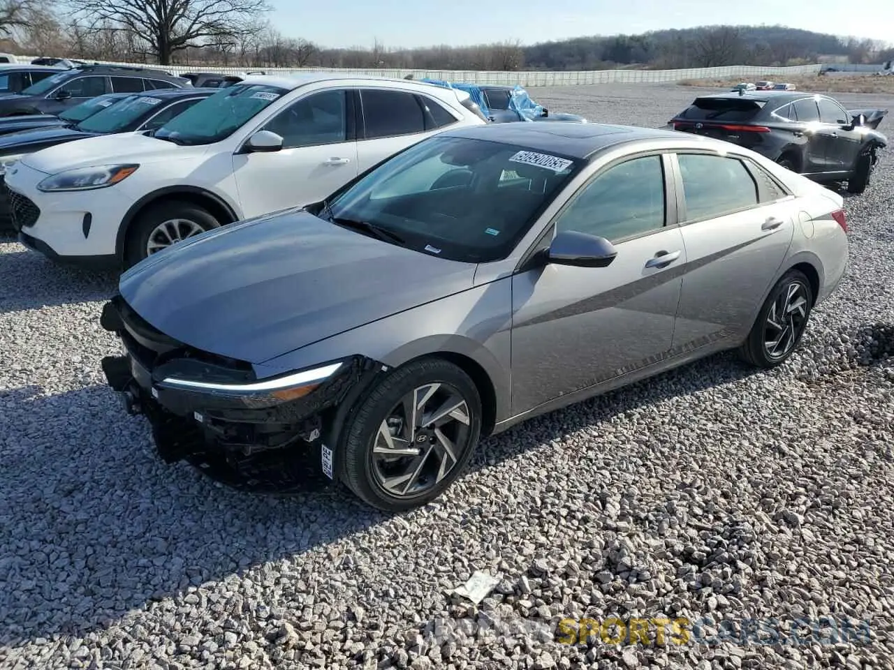 1 Фотография поврежденного автомобиля KMHLP4DG9SU942417 HYUNDAI ELANTRA 2025