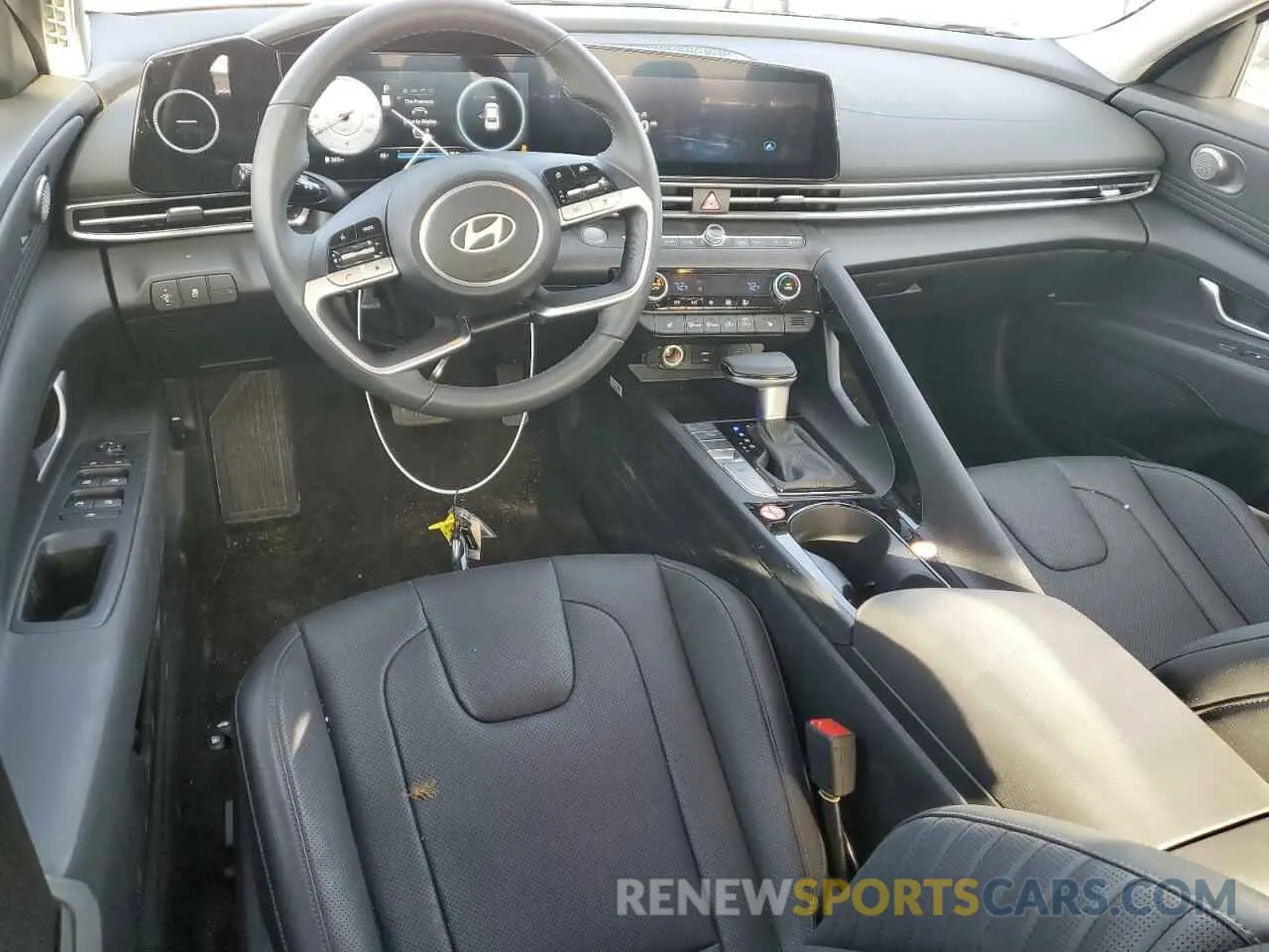 8 Фотография поврежденного автомобиля KMHLP4DG9SU942417 HYUNDAI ELANTRA 2025