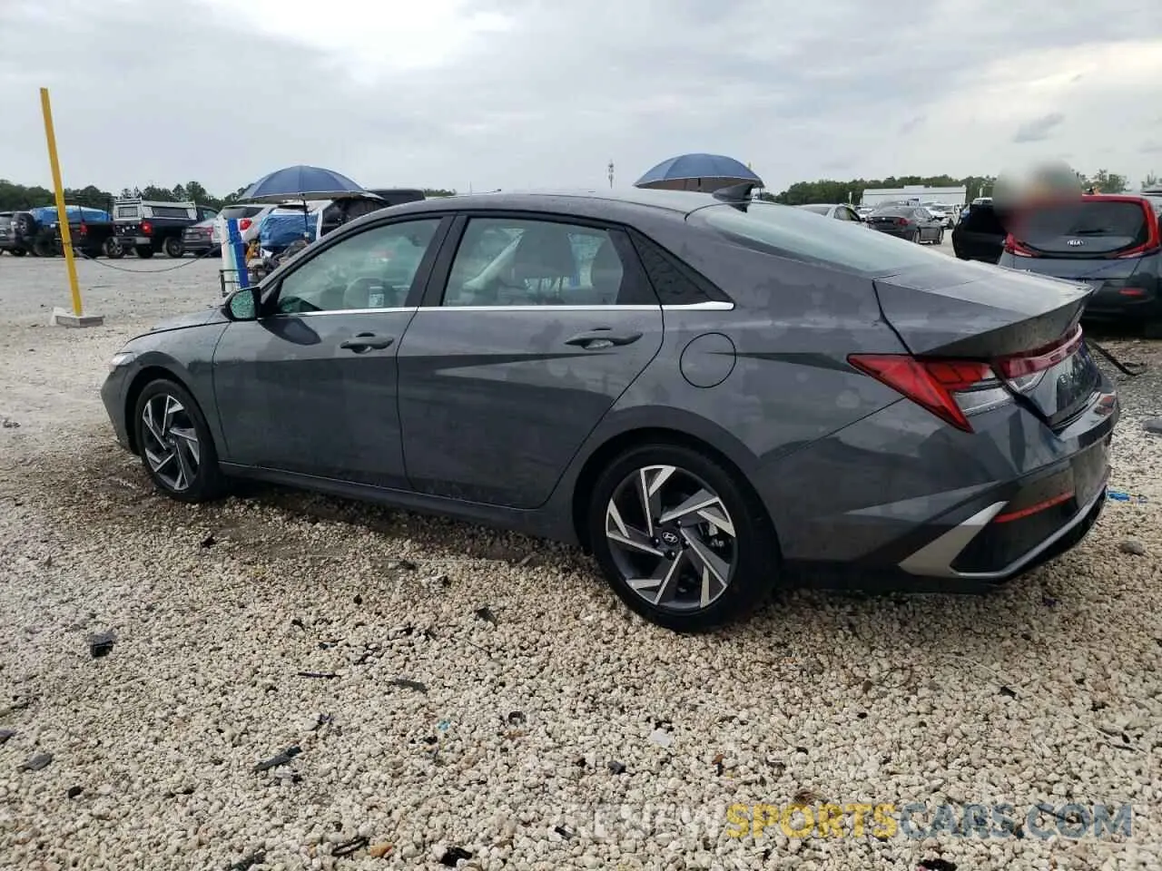 2 Photograph of a damaged car KMHLP4DGXSU864181 HYUNDAI ELANTRA 2025