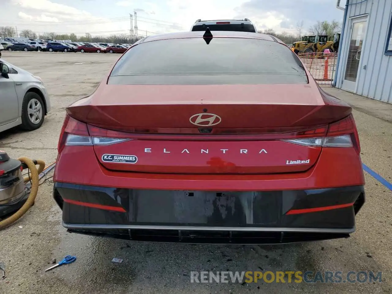 6 Фотография поврежденного автомобиля KMHLP4DGXSU873950 HYUNDAI ELANTRA 2025