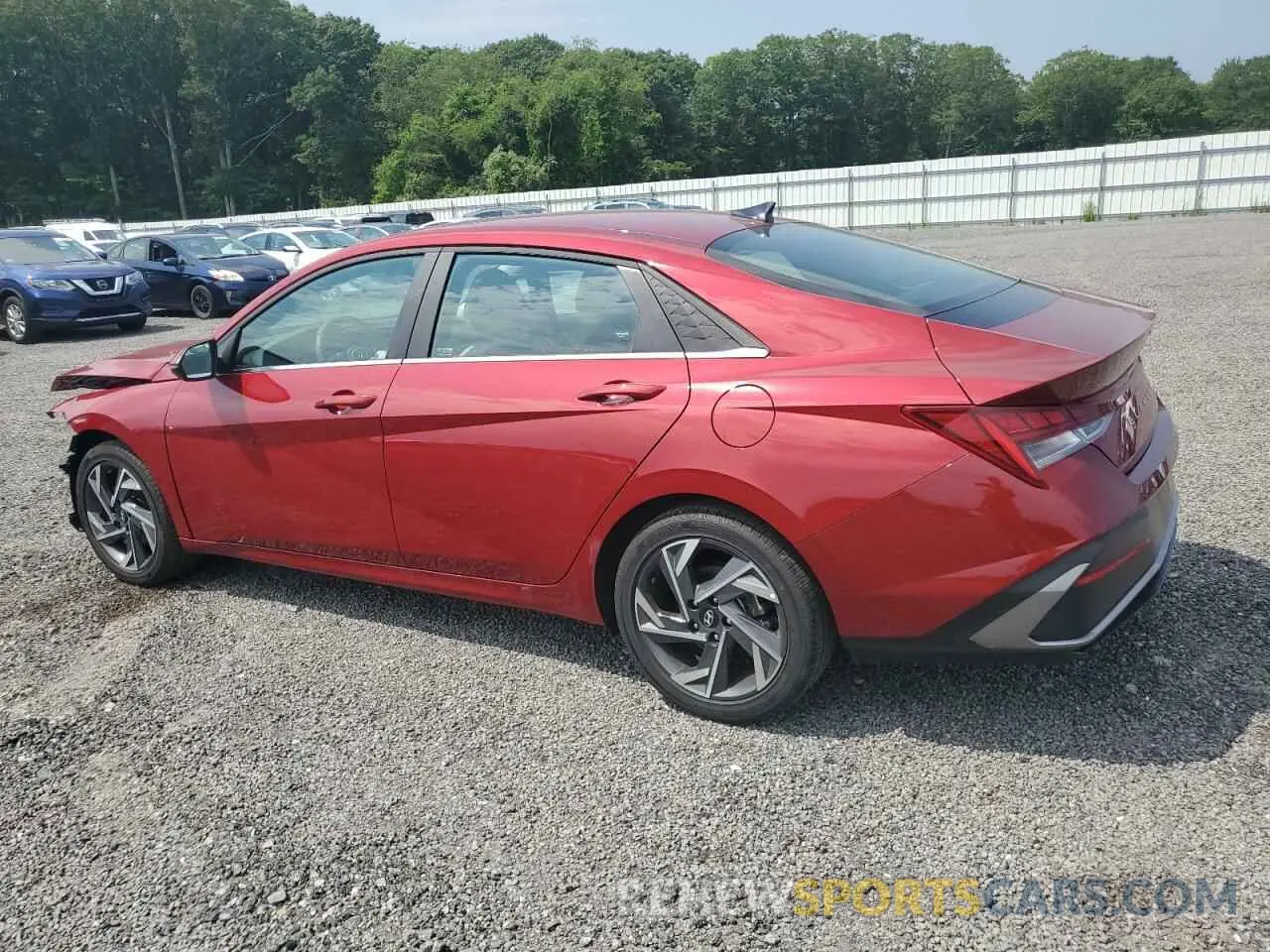 2 Photograph of a damaged car KMHLP4DGXSU891168 HYUNDAI ELANTRA 2025