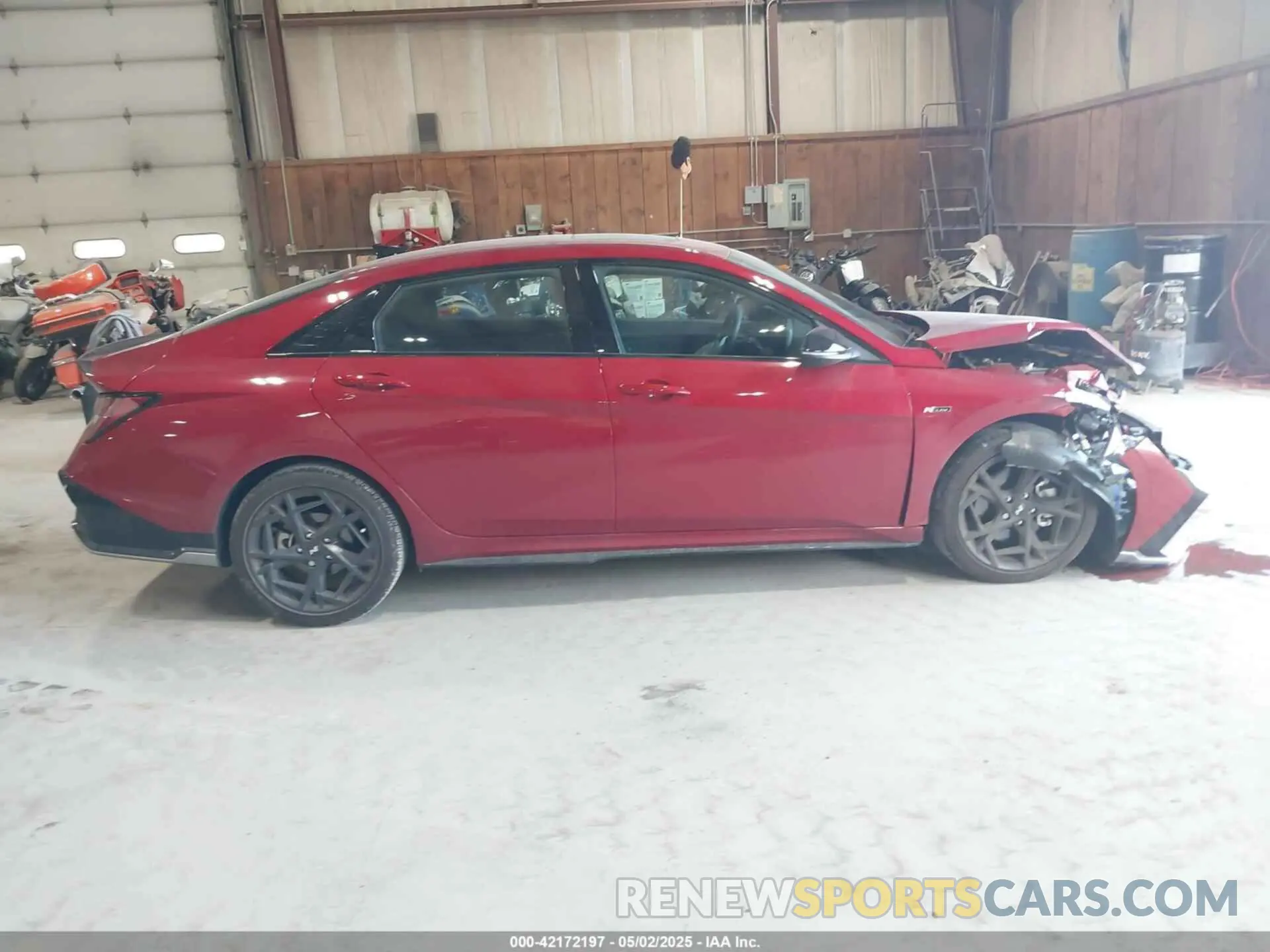 13 Photograph of a damaged car KMHLR4DF4SU907639 HYUNDAI ELANTRA 2025