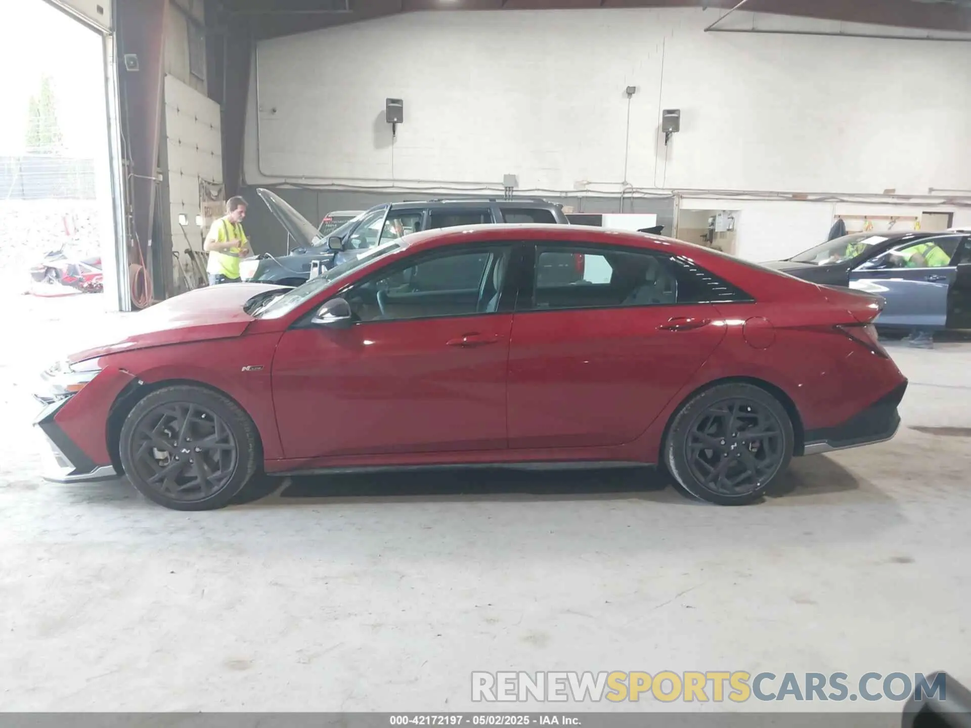 14 Photograph of a damaged car KMHLR4DF4SU907639 HYUNDAI ELANTRA 2025