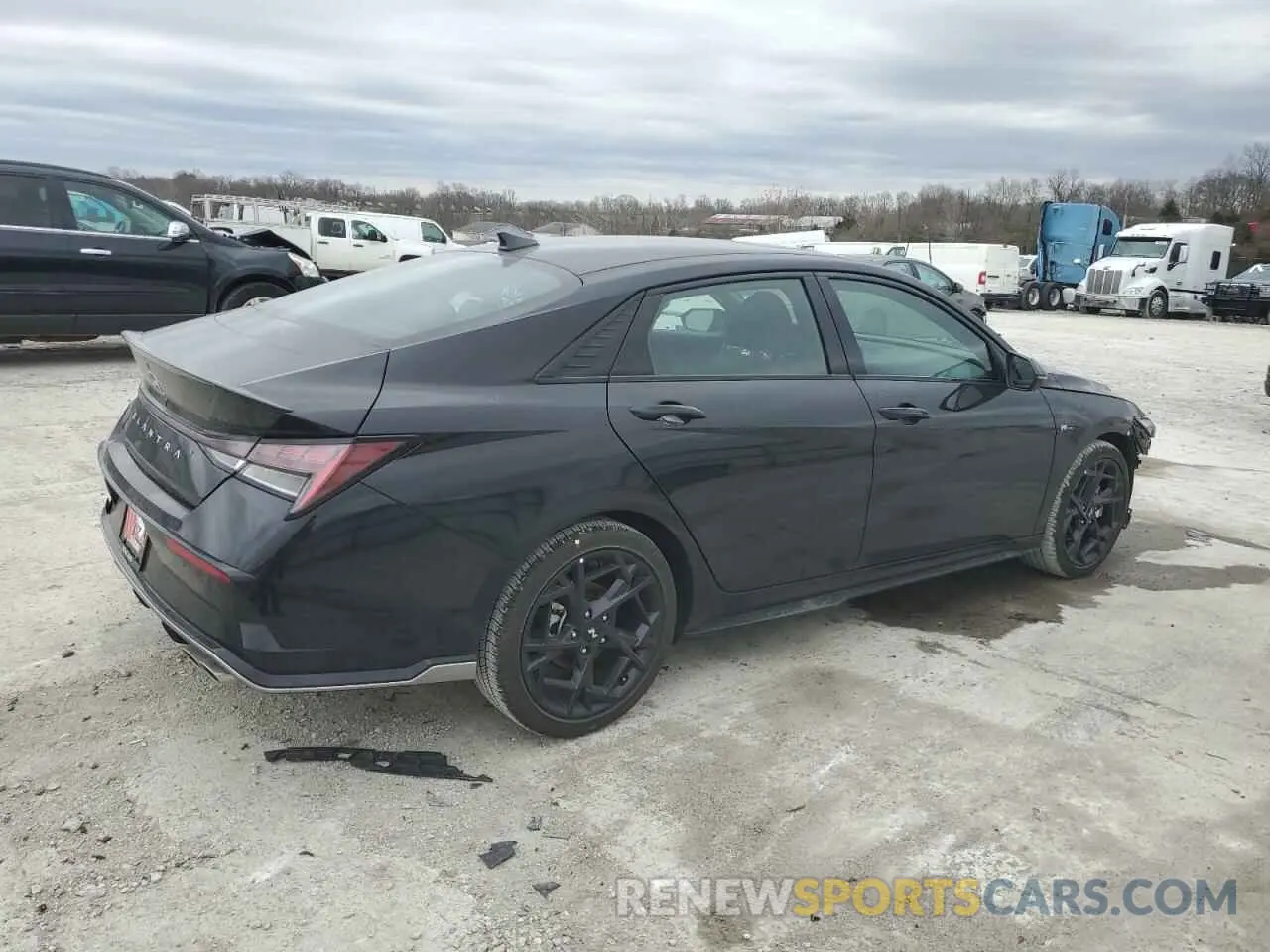3 Фотография поврежденного автомобиля KMHLR4DF5SU872495 HYUNDAI ELANTRA 2025