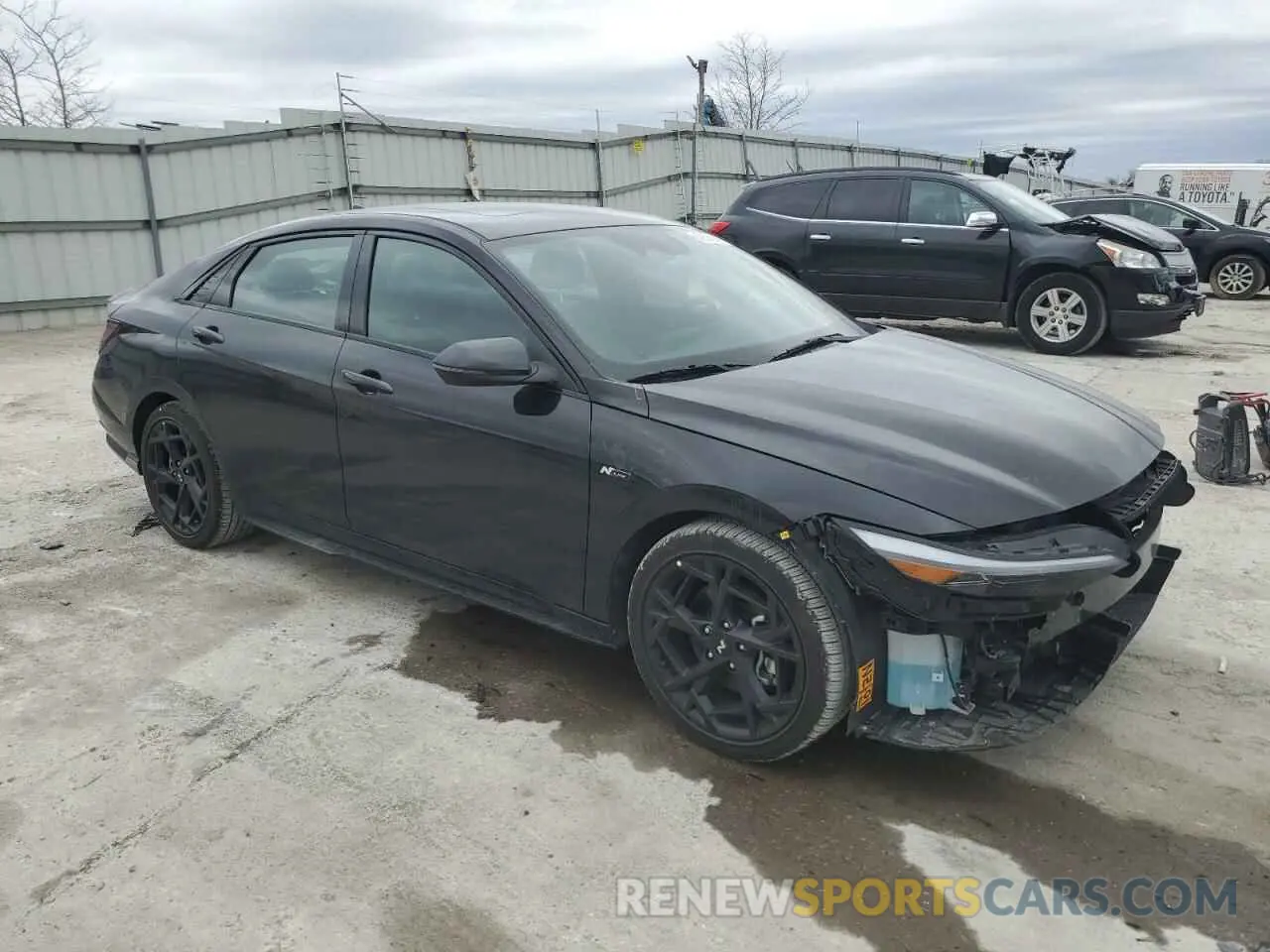 4 Фотография поврежденного автомобиля KMHLR4DF5SU872495 HYUNDAI ELANTRA 2025