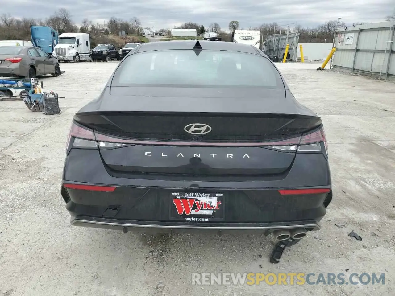 6 Фотография поврежденного автомобиля KMHLR4DF5SU872495 HYUNDAI ELANTRA 2025