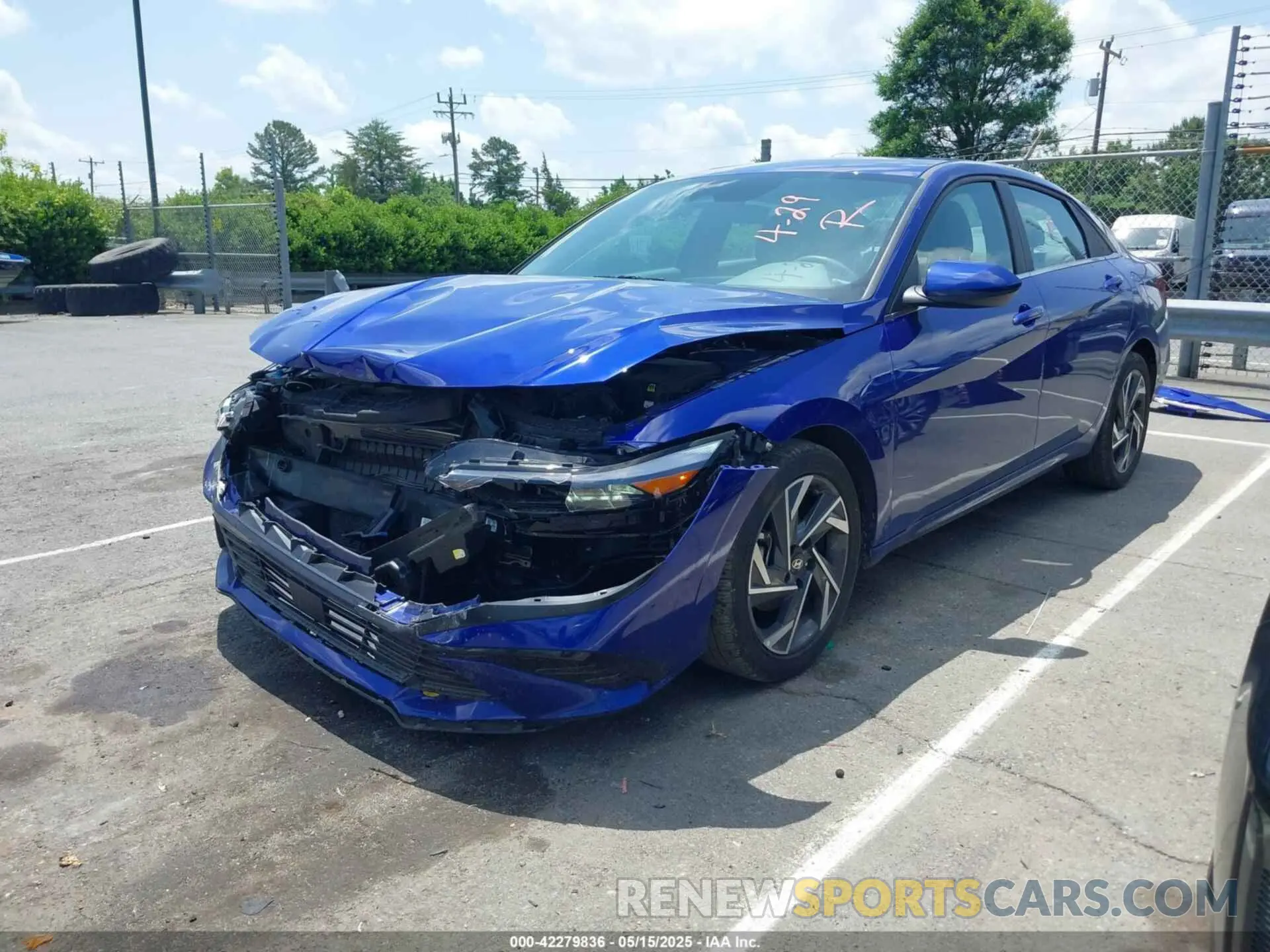 2 Фотография поврежденного автомобиля KMHLS4DG0SU856413 HYUNDAI ELANTRA 2025