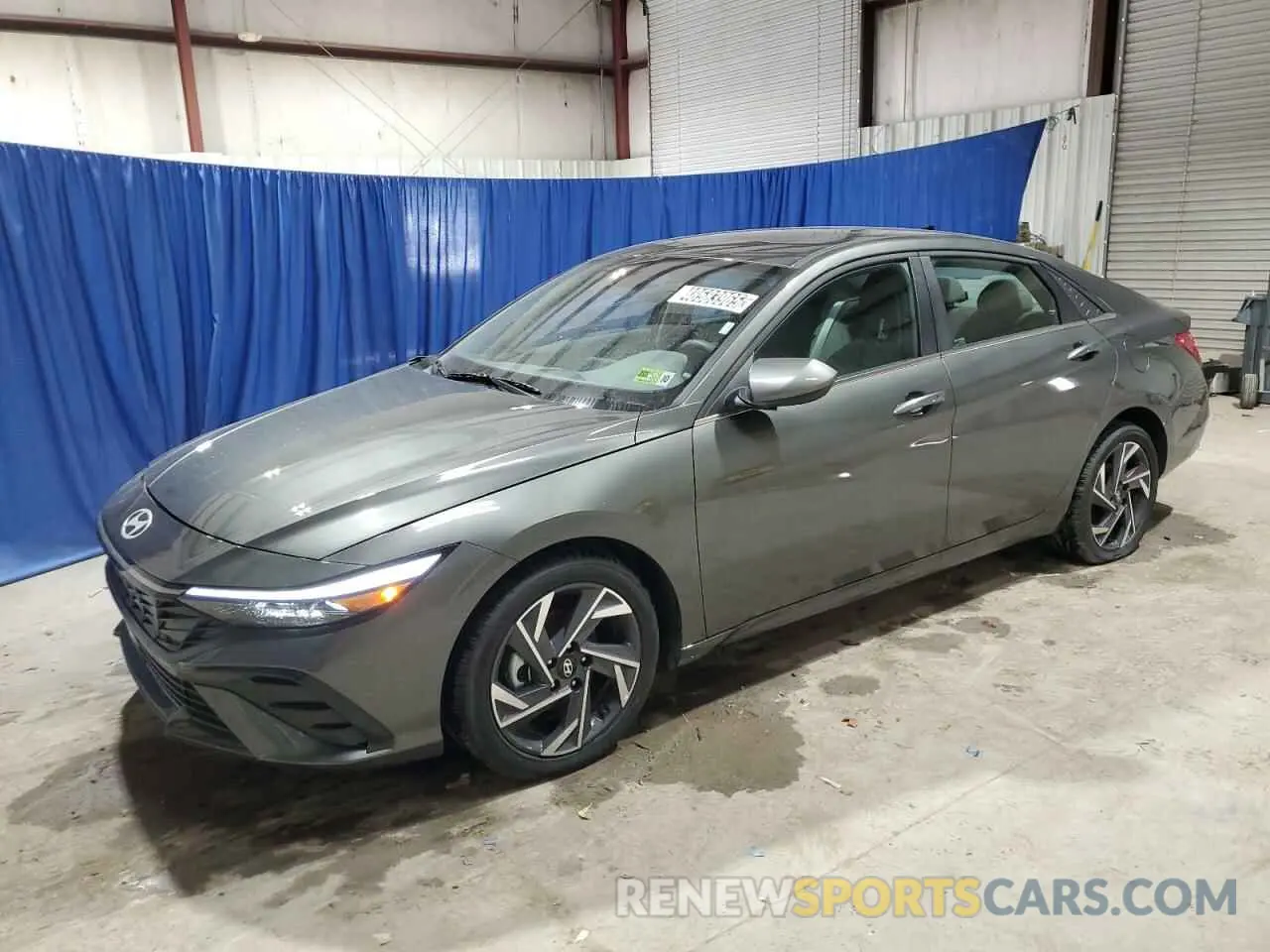 1 Photograph of a damaged car KMHLS4DG0SU882249 HYUNDAI ELANTRA 2025