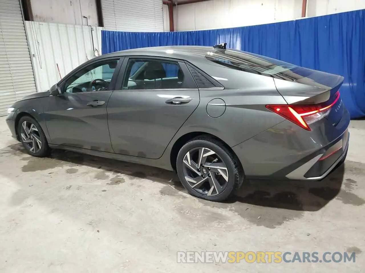 2 Photograph of a damaged car KMHLS4DG0SU882249 HYUNDAI ELANTRA 2025