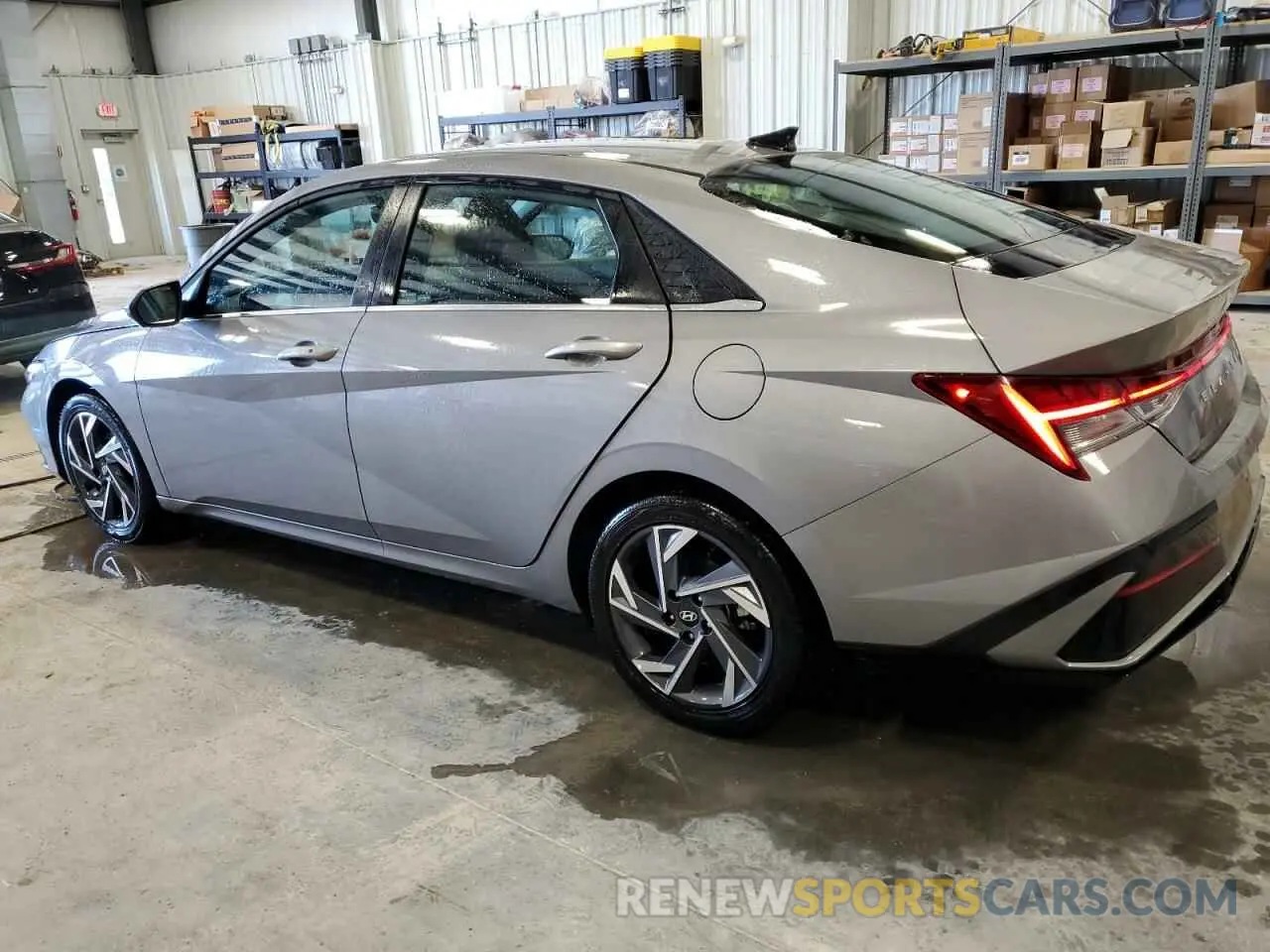2 Photograph of a damaged car KMHLS4DG0SU909885 HYUNDAI ELANTRA 2025